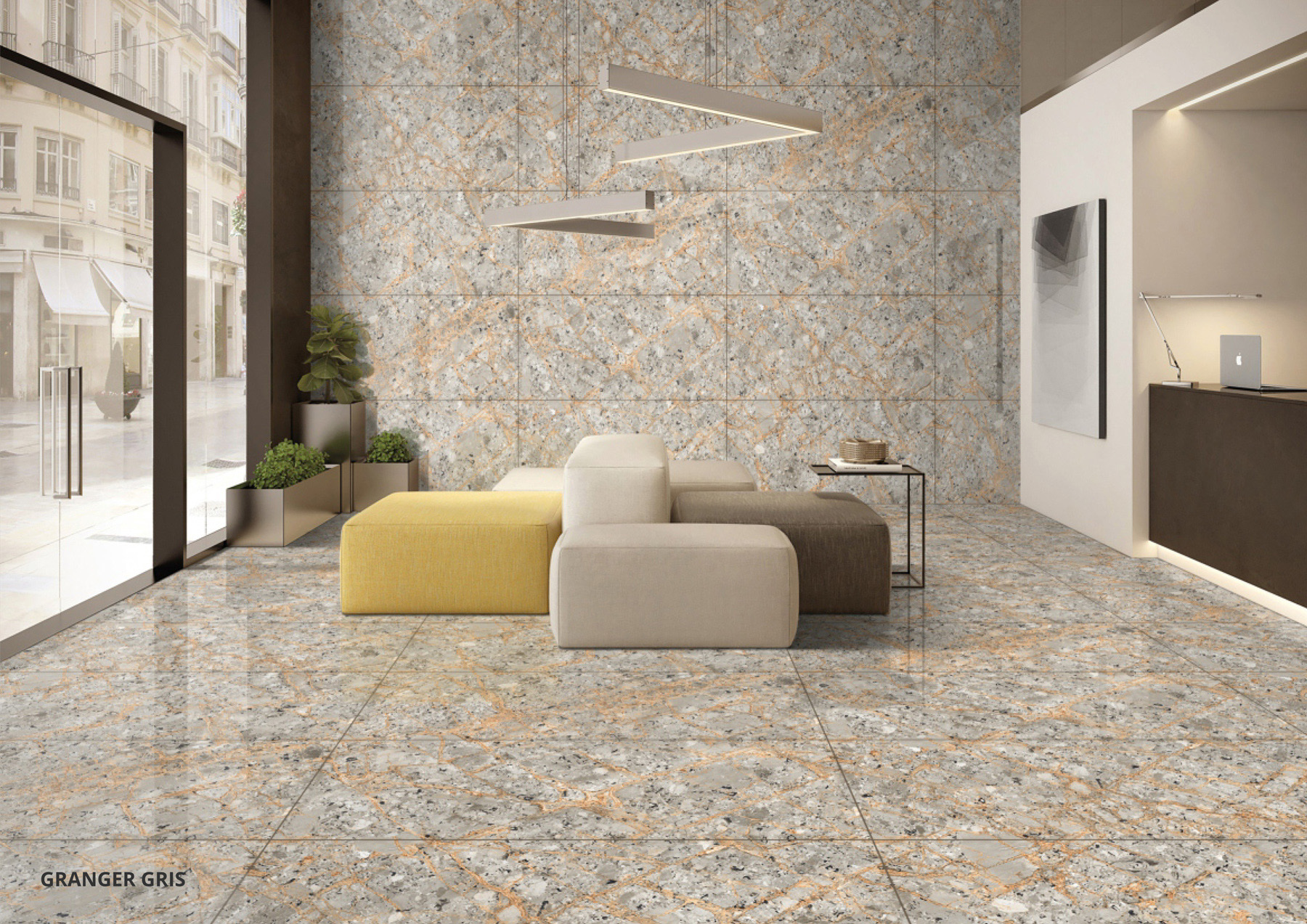 Reception Tiles Mockup, Reception Tiles Preview