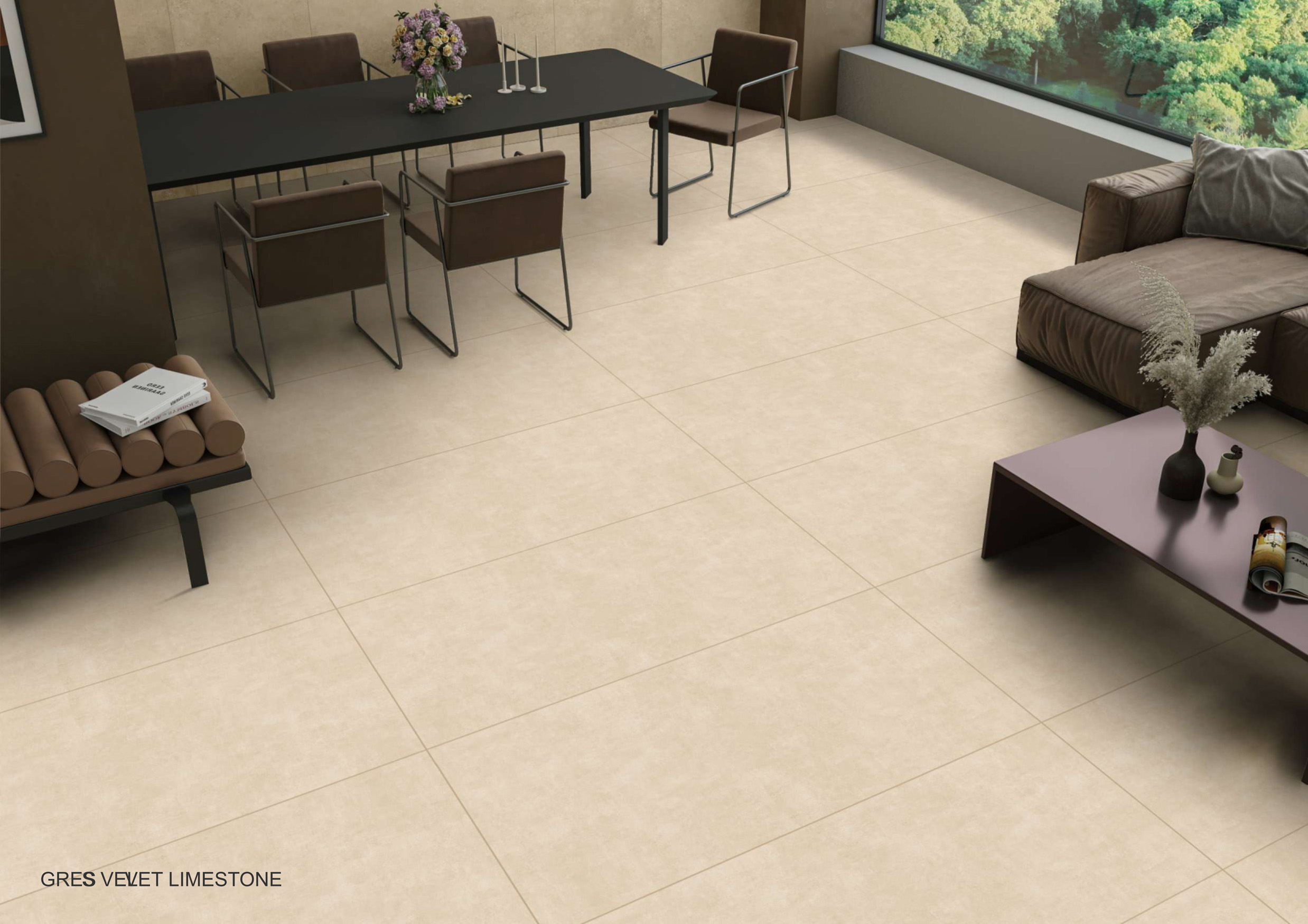 Living Room Tiles Mockup, Living Room Tiles Preview