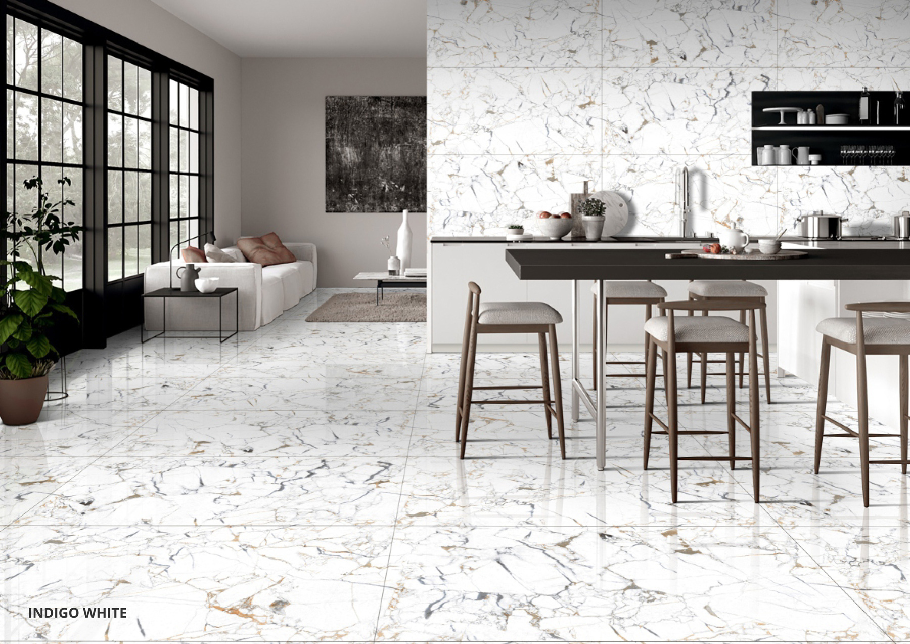 Kitchen Tiles Mockup, Kitchen Tiles Preview