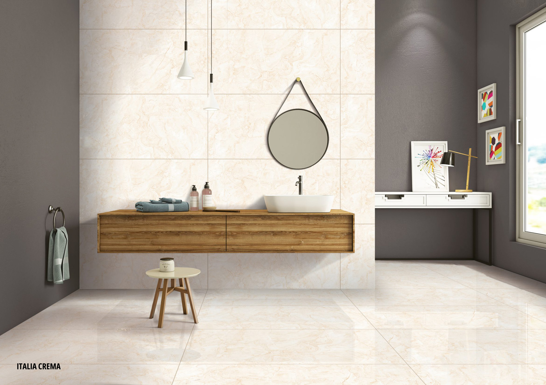 Wash Area Tiles Mockup, Wash Area Tiles Preview