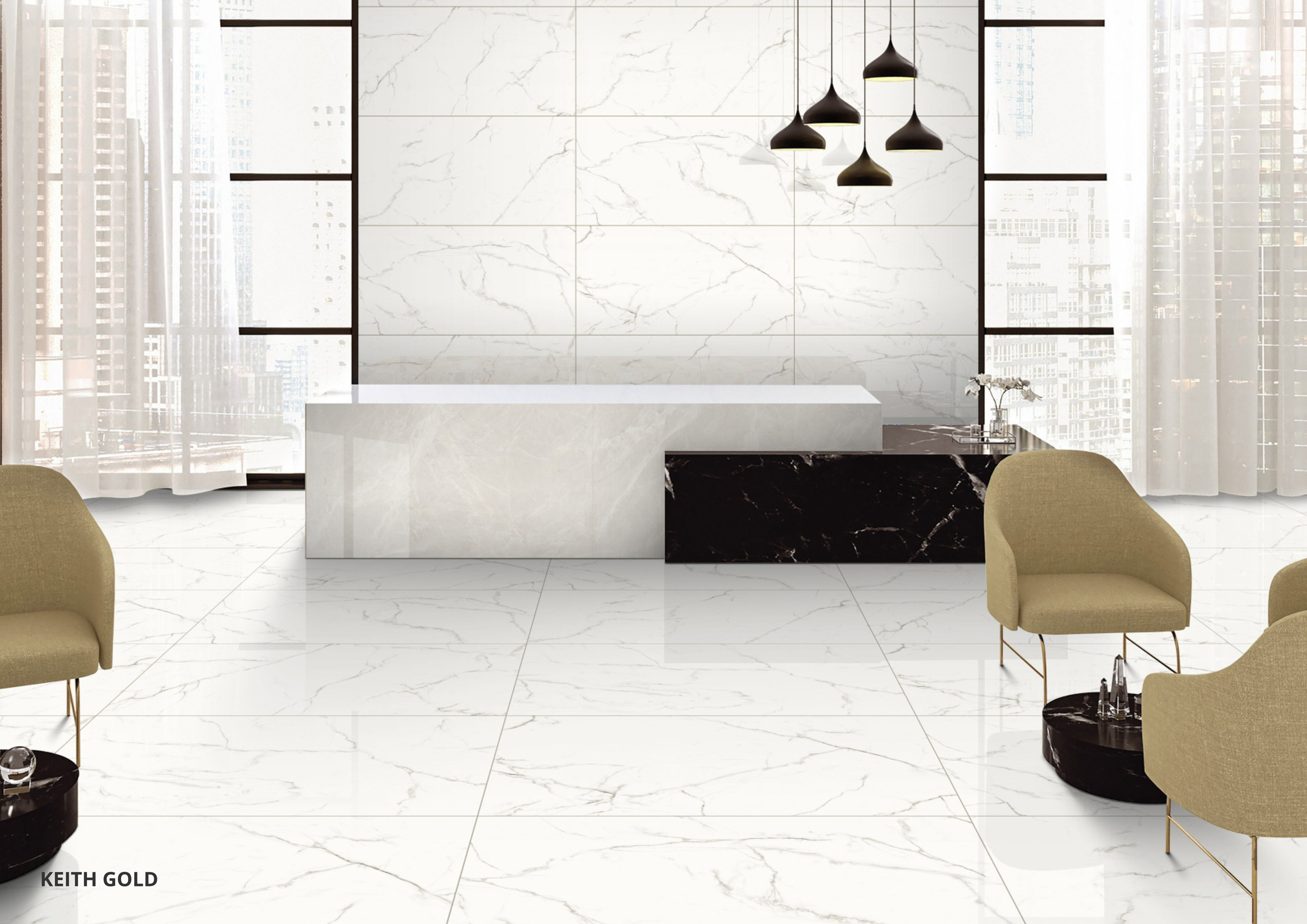 Reception Tiles Mockup, Reception Tiles Preview