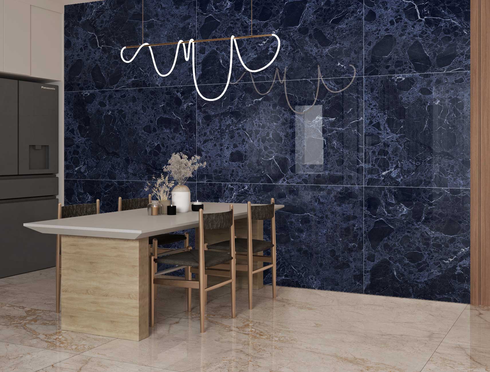 Kitchen Tiles Mockup, Kitchen Tiles Preview