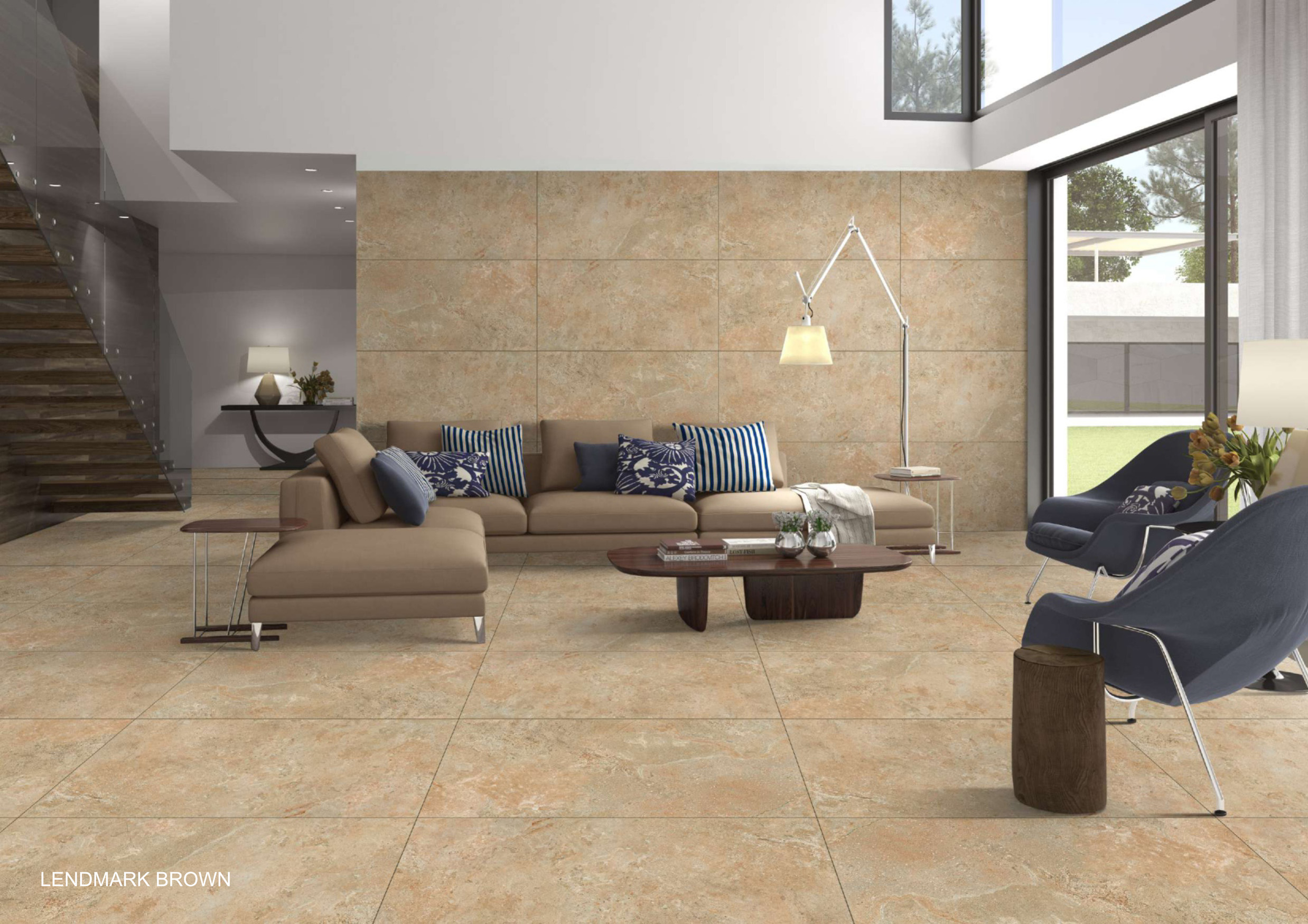 Living Room Tiles Mockup, Living Room Tiles Preview