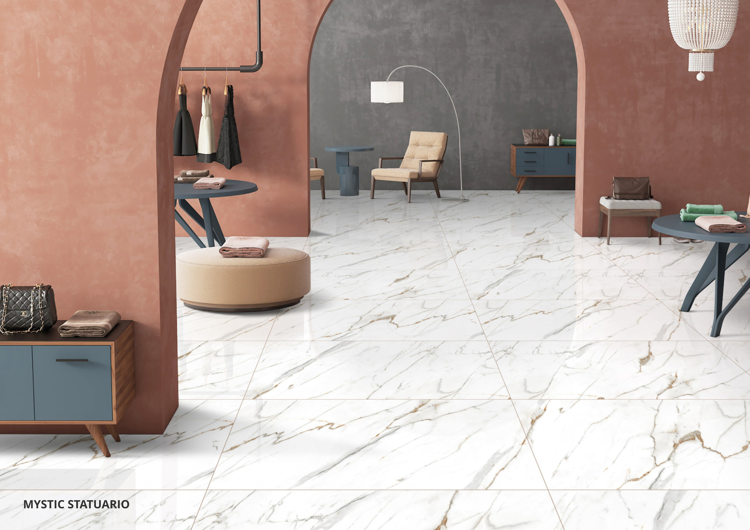 Showroom Tiles Mockup, Showroom Tiles Preview