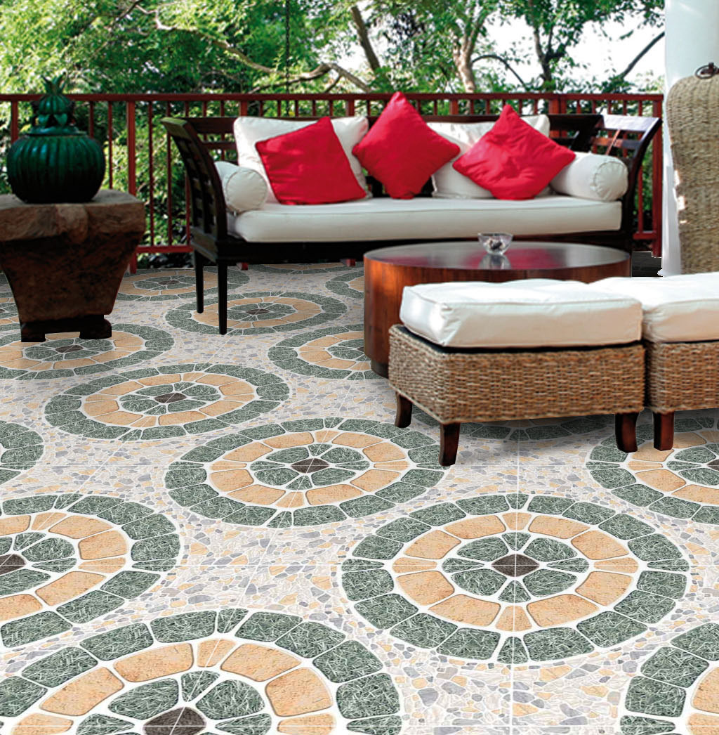 Balcony Tiles Mockup, Balcony Tiles Preview