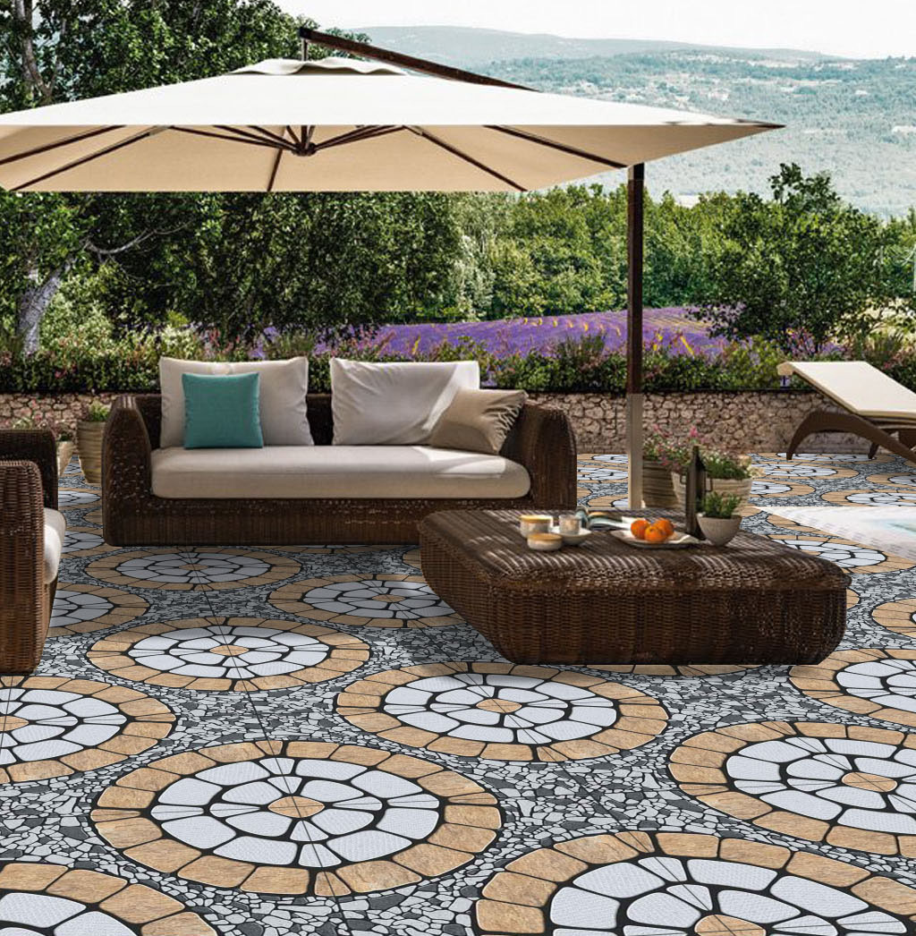 Outdoor Tiles Mockup, Outdoor Tiles Preview