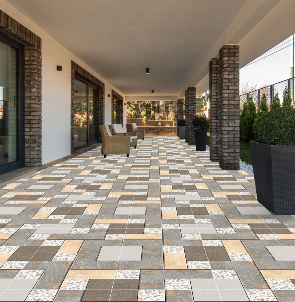 Outdoor Tiles Mockup, Outdoor Tiles Preview