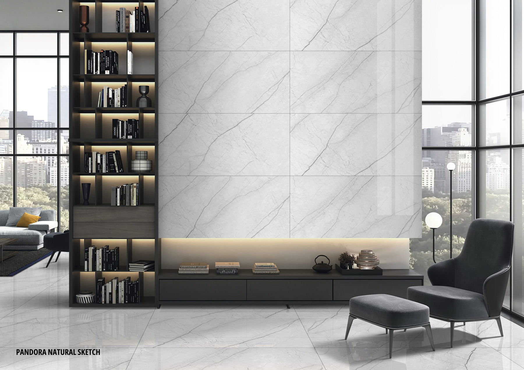 Living Room Tiles Mockup, Living Room Tiles Preview