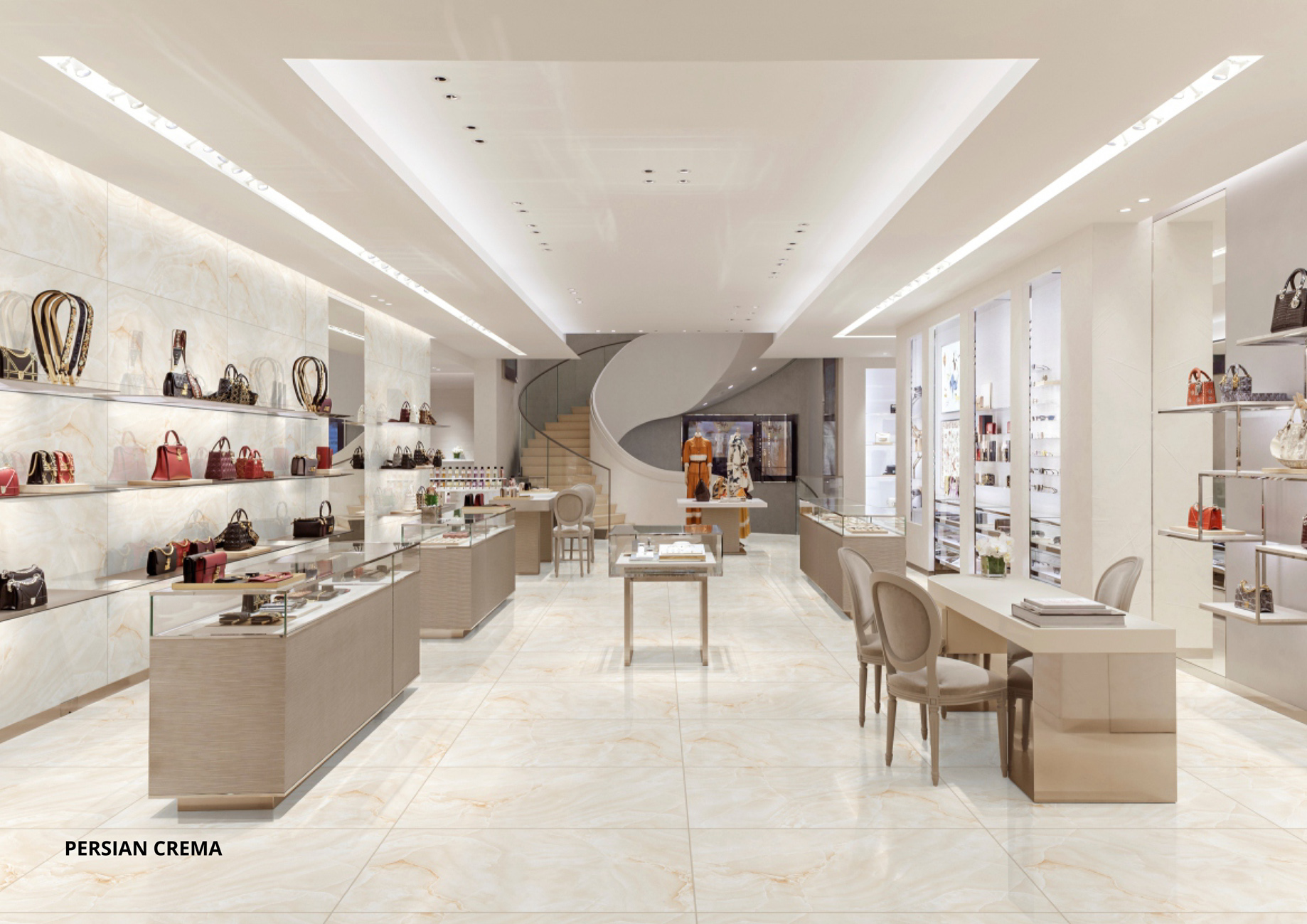 Showroom Tiles Mockup