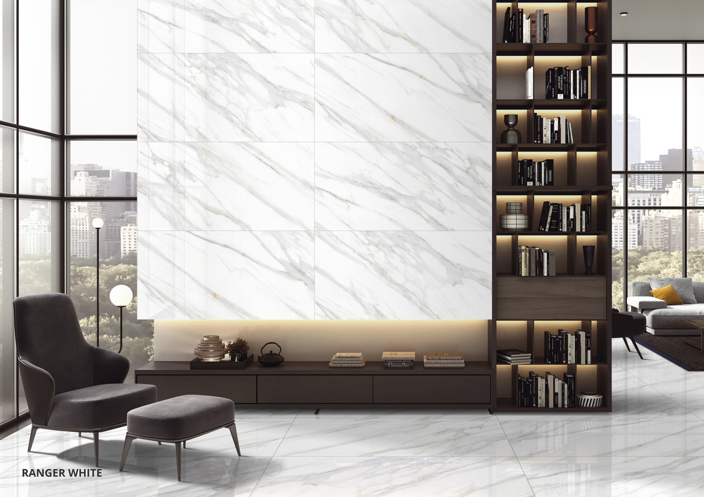 Living Room Tiles Mockup, Living Room Tiles Preview