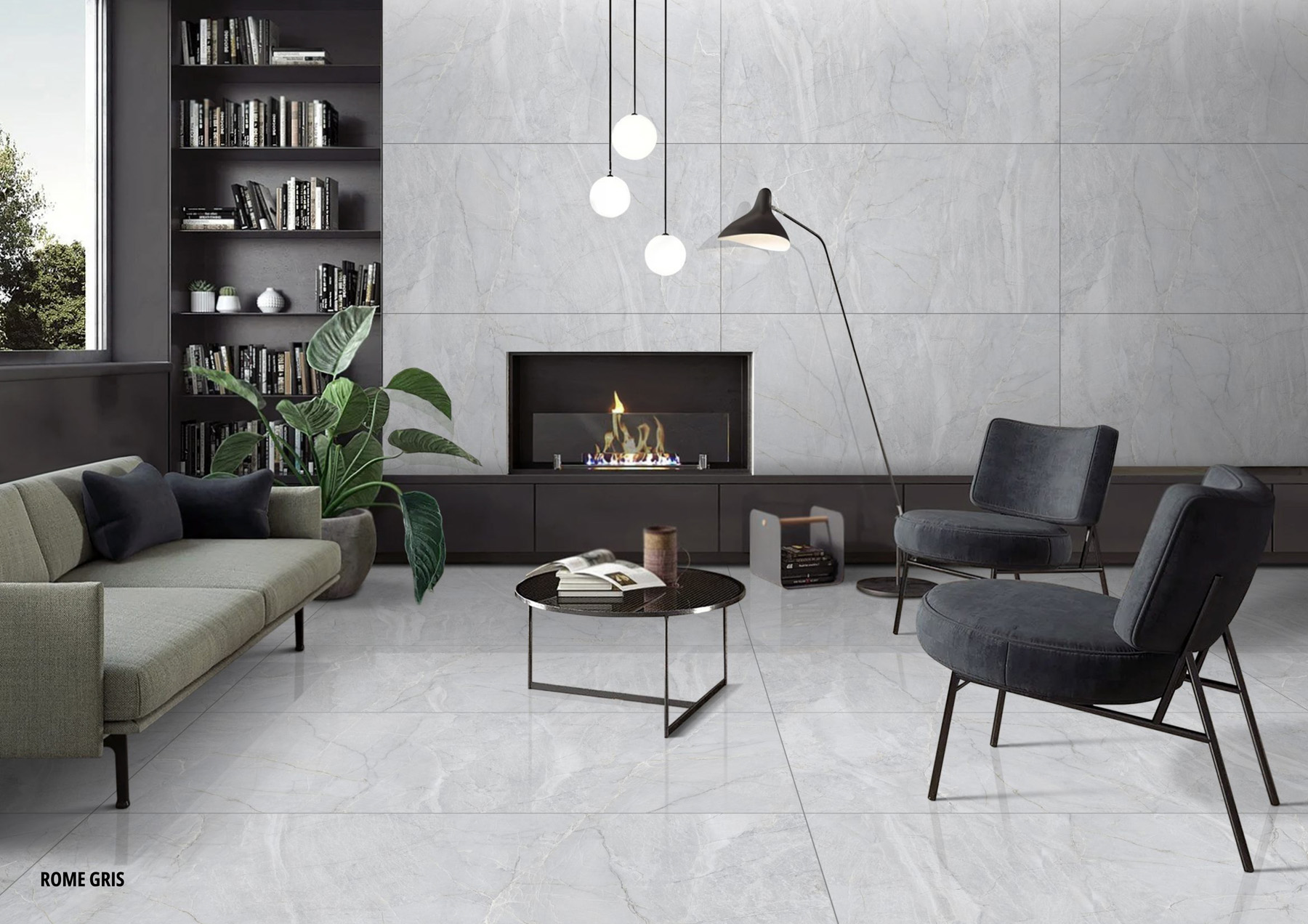 Living Room Tiles Mockup, Living Room Tiles Preview