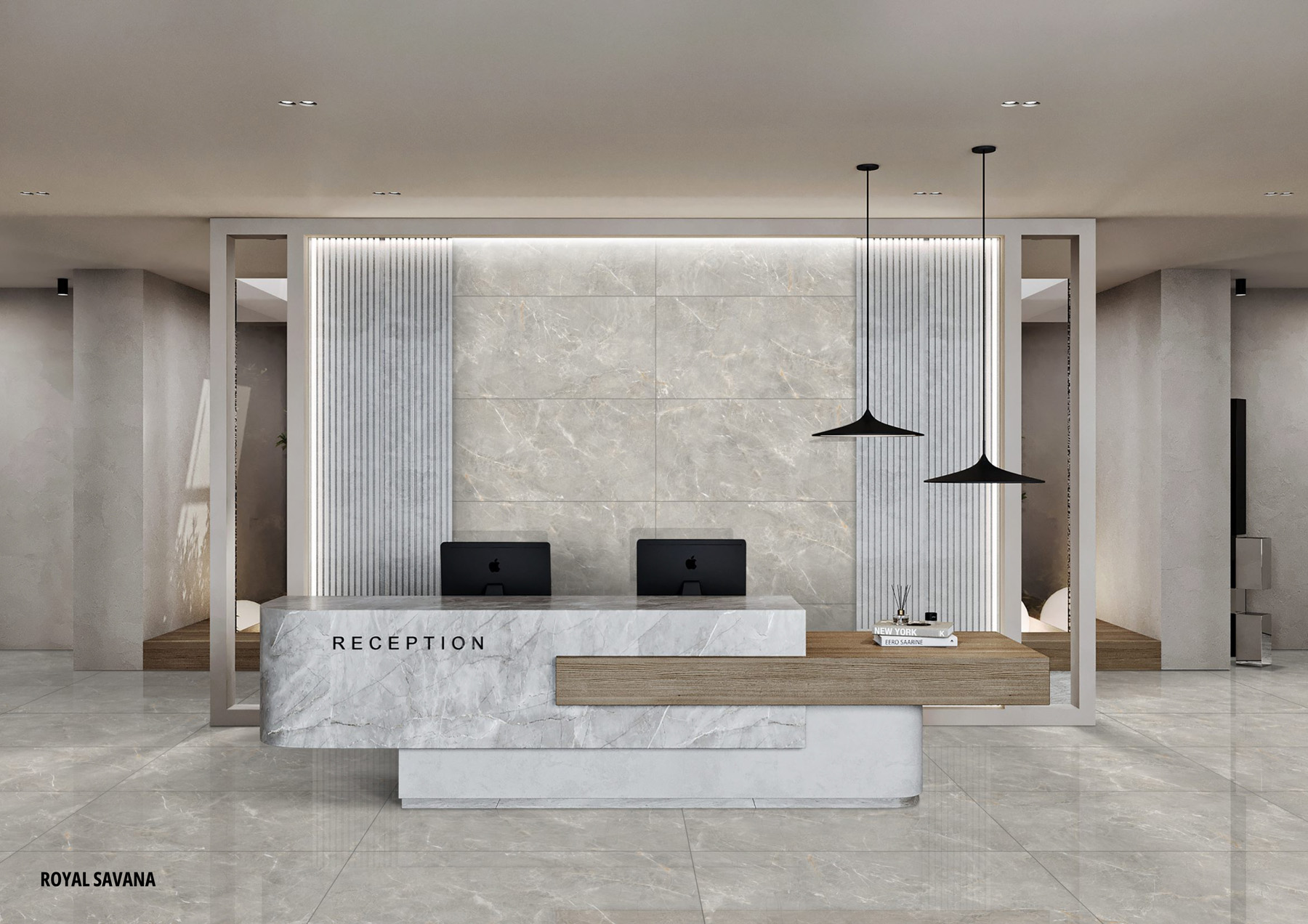 Reception Tiles Mockup, Reception Tiles Preview