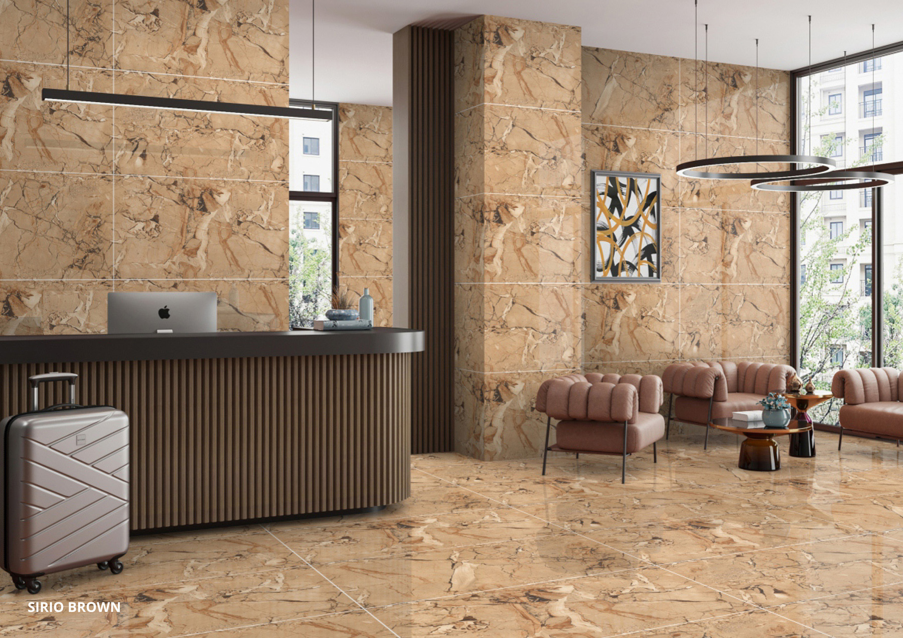 Reception Tiles Mockup, Reception Tiles Preview