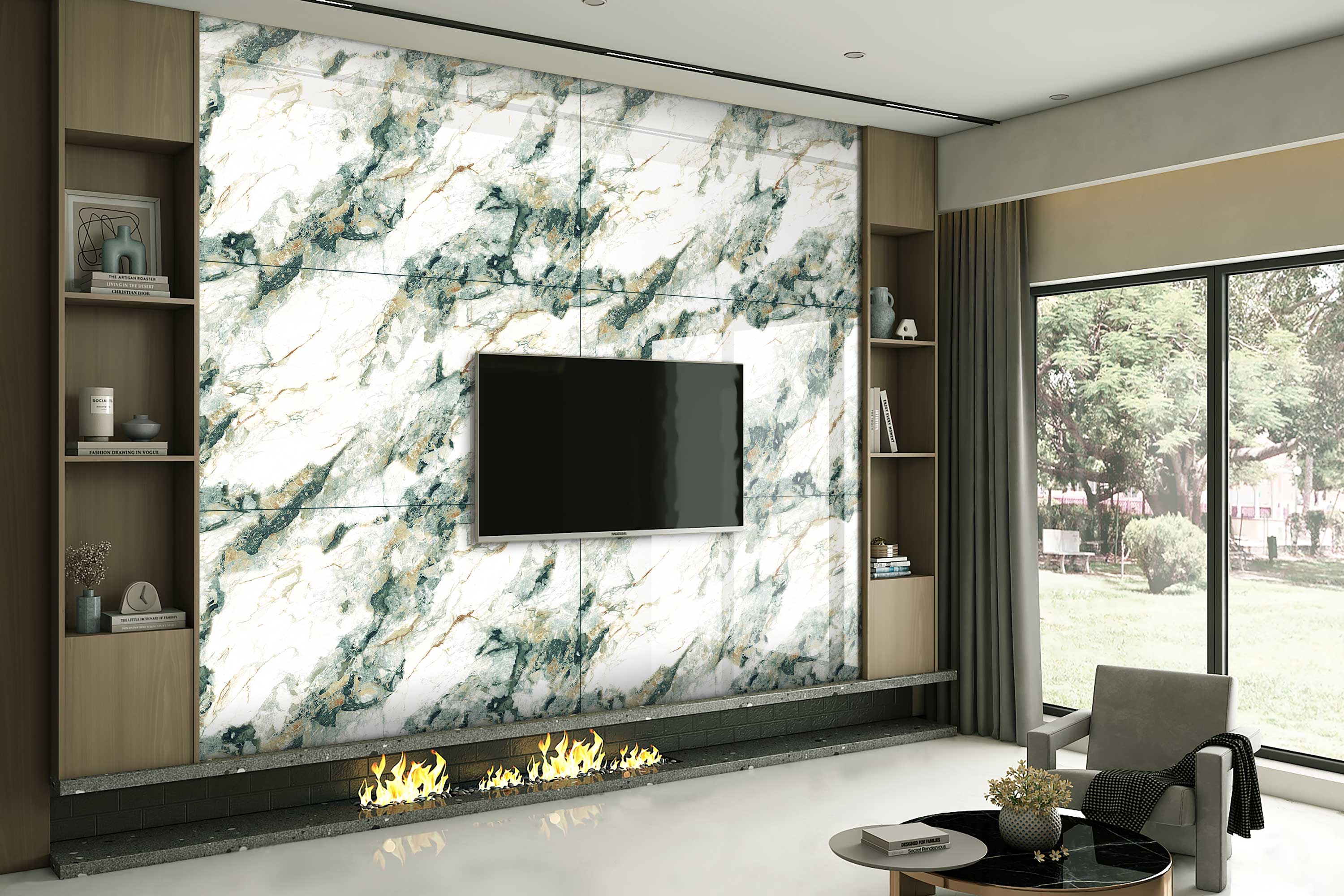 Living Room Tiles Mockup, Living Room Tiles Preview