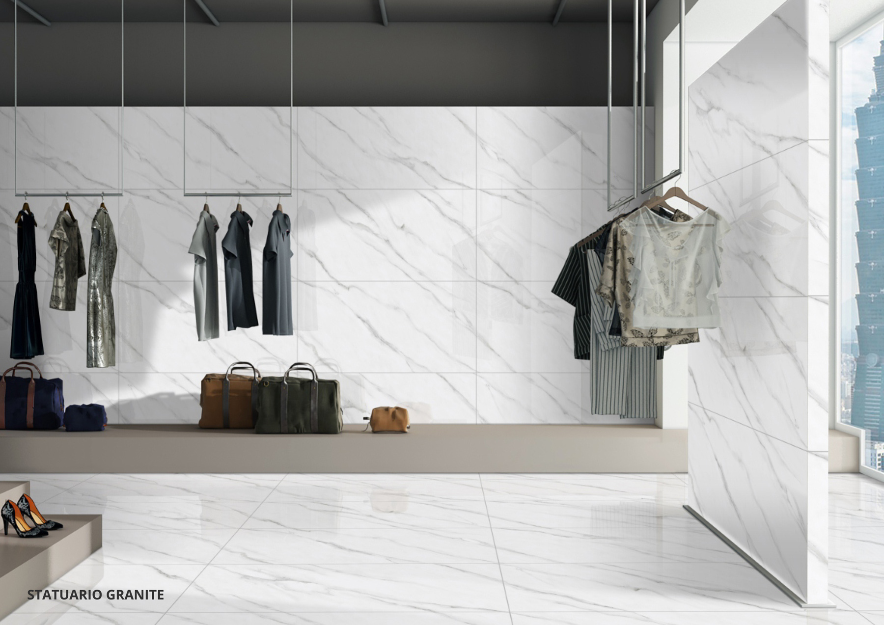 Showroom Tiles Mockup, Showroom Tiles Preview