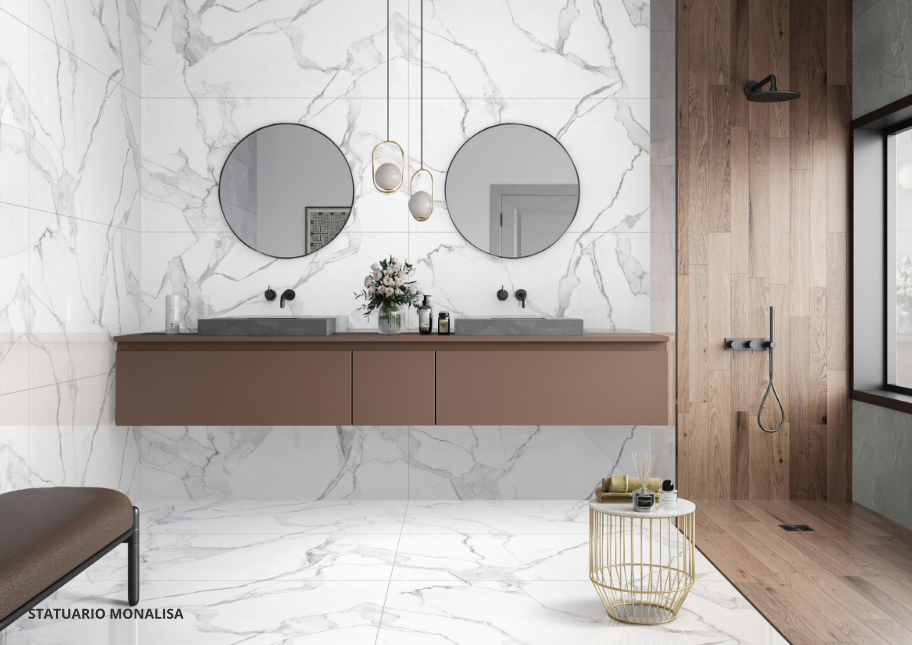 Bathroom Tiles Mockup, Bathroom Tiles Preview