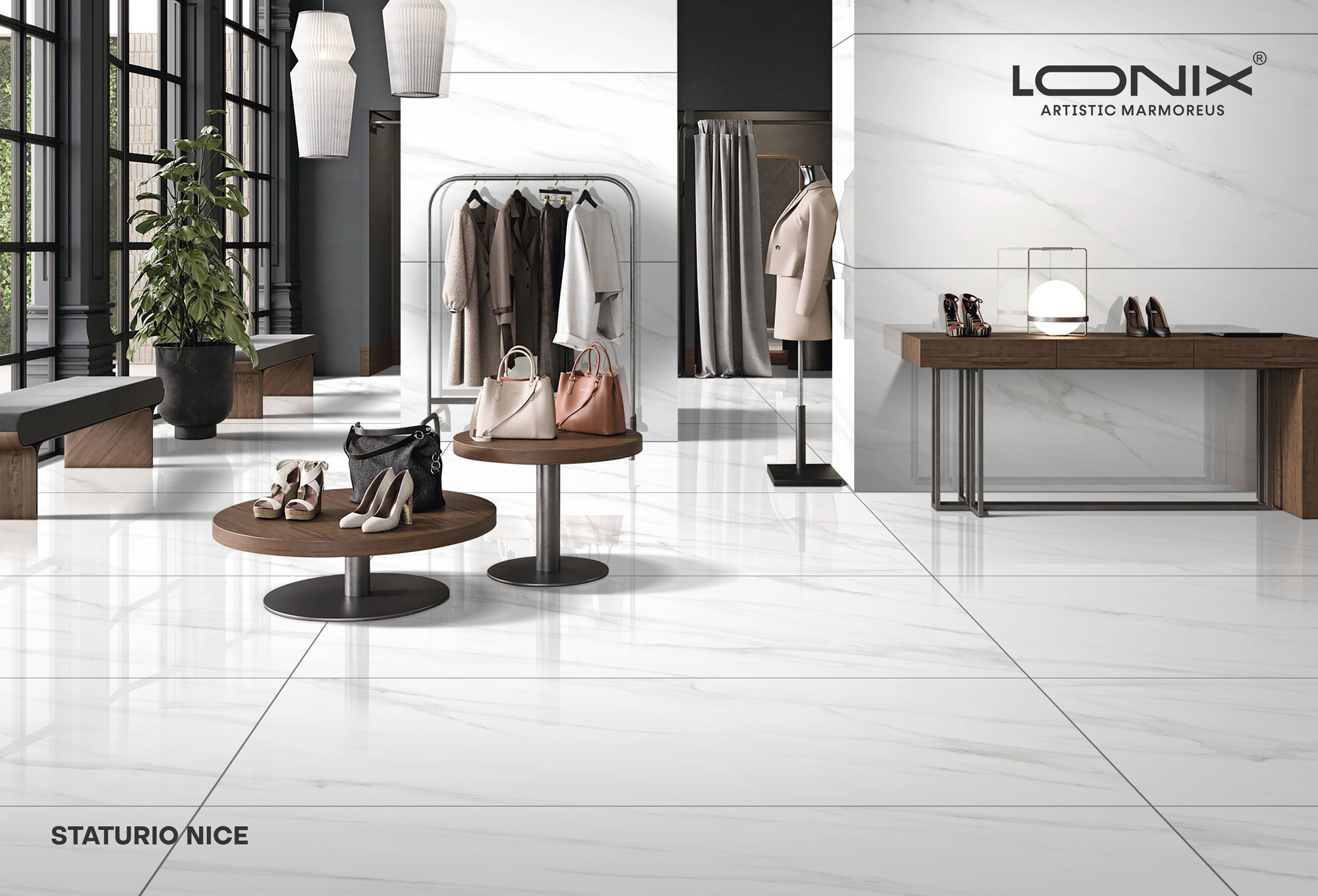 Showroom Tiles Mockup, Showroom Tiles Preview