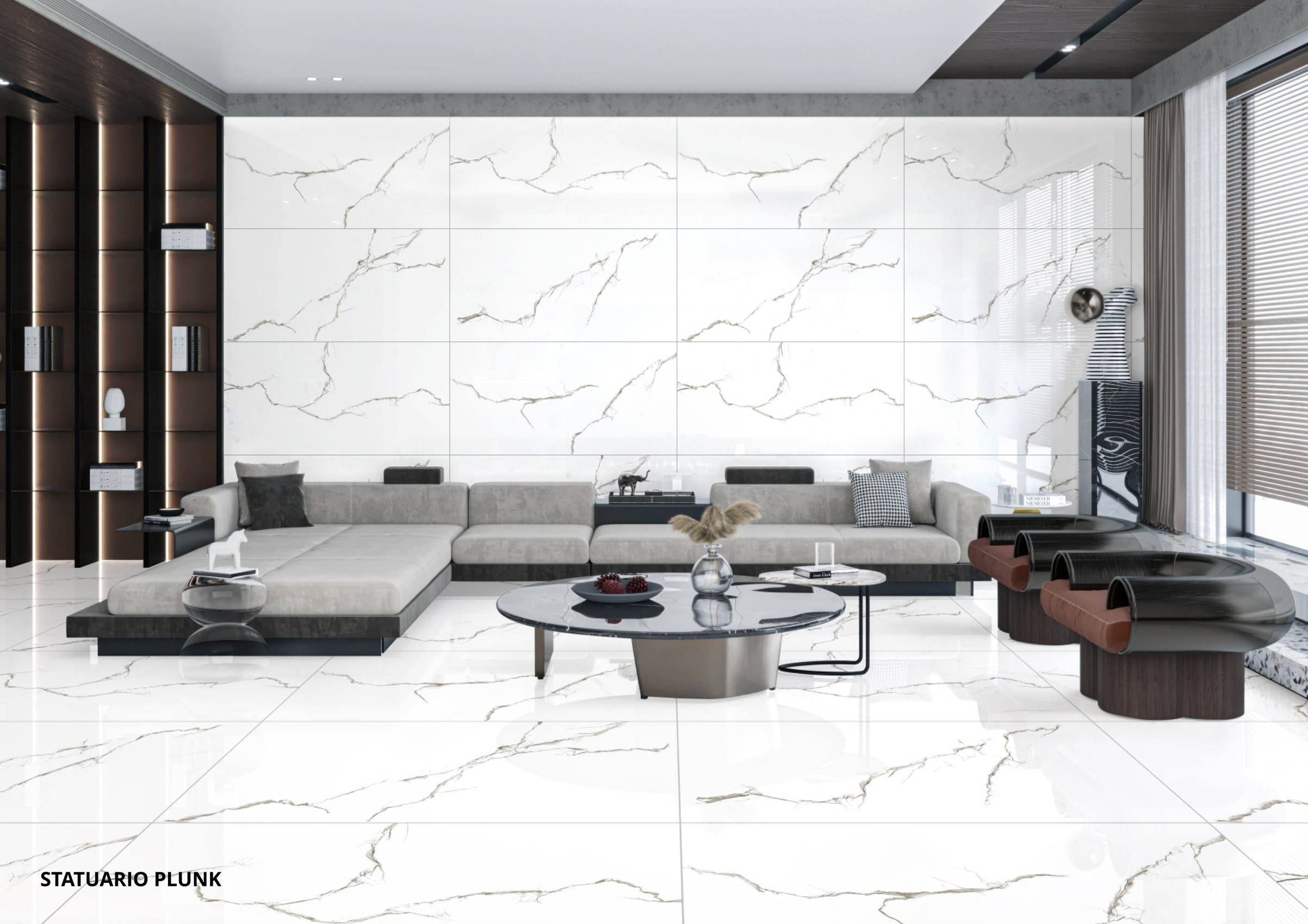 Living Room Tiles Mockup, Living Room Tiles Preview