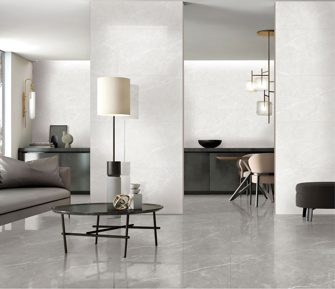 Living Room Tiles Mockup, Living Room Tiles Preview