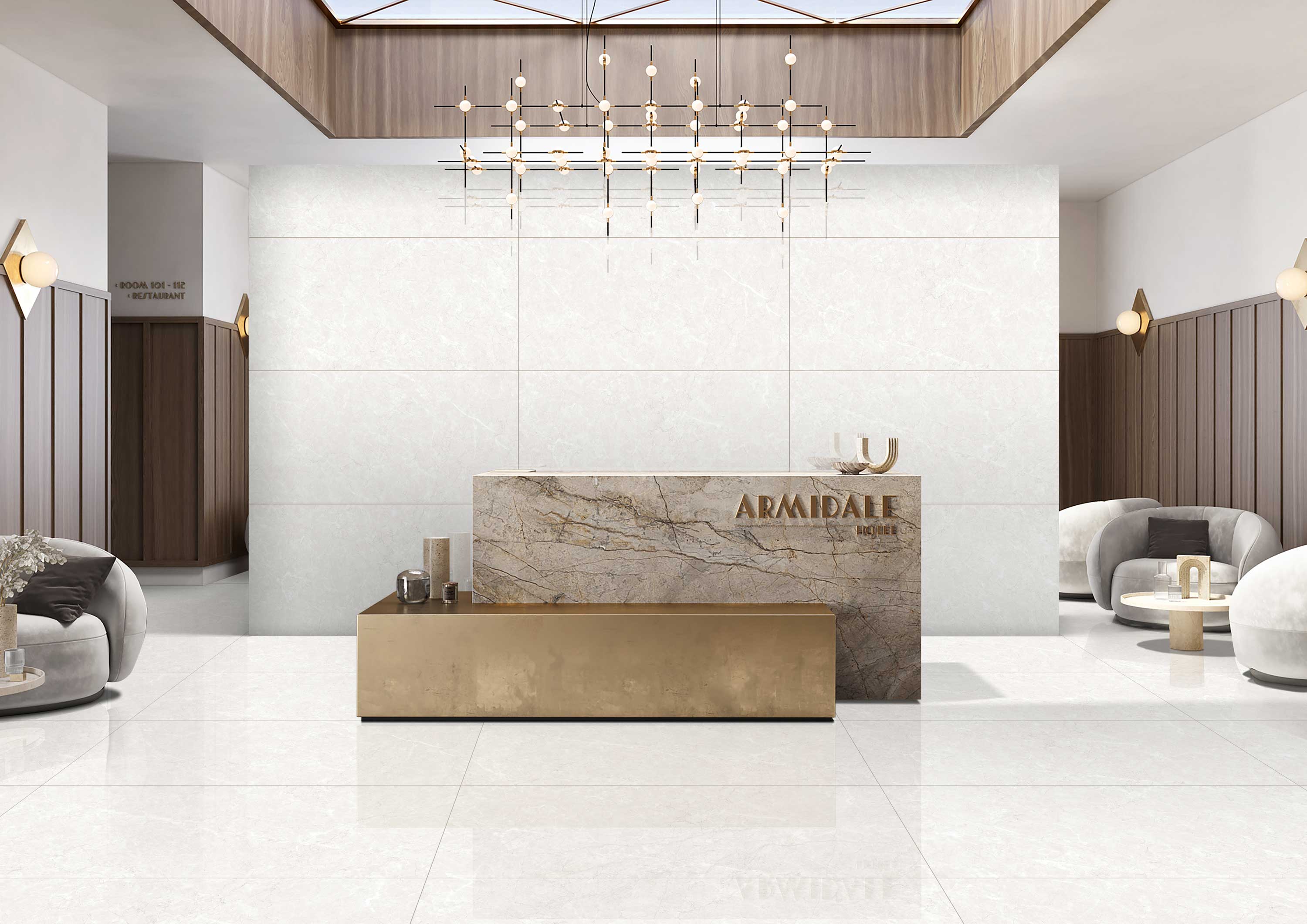 Reception Tiles Mockup, Reception Tiles Preview