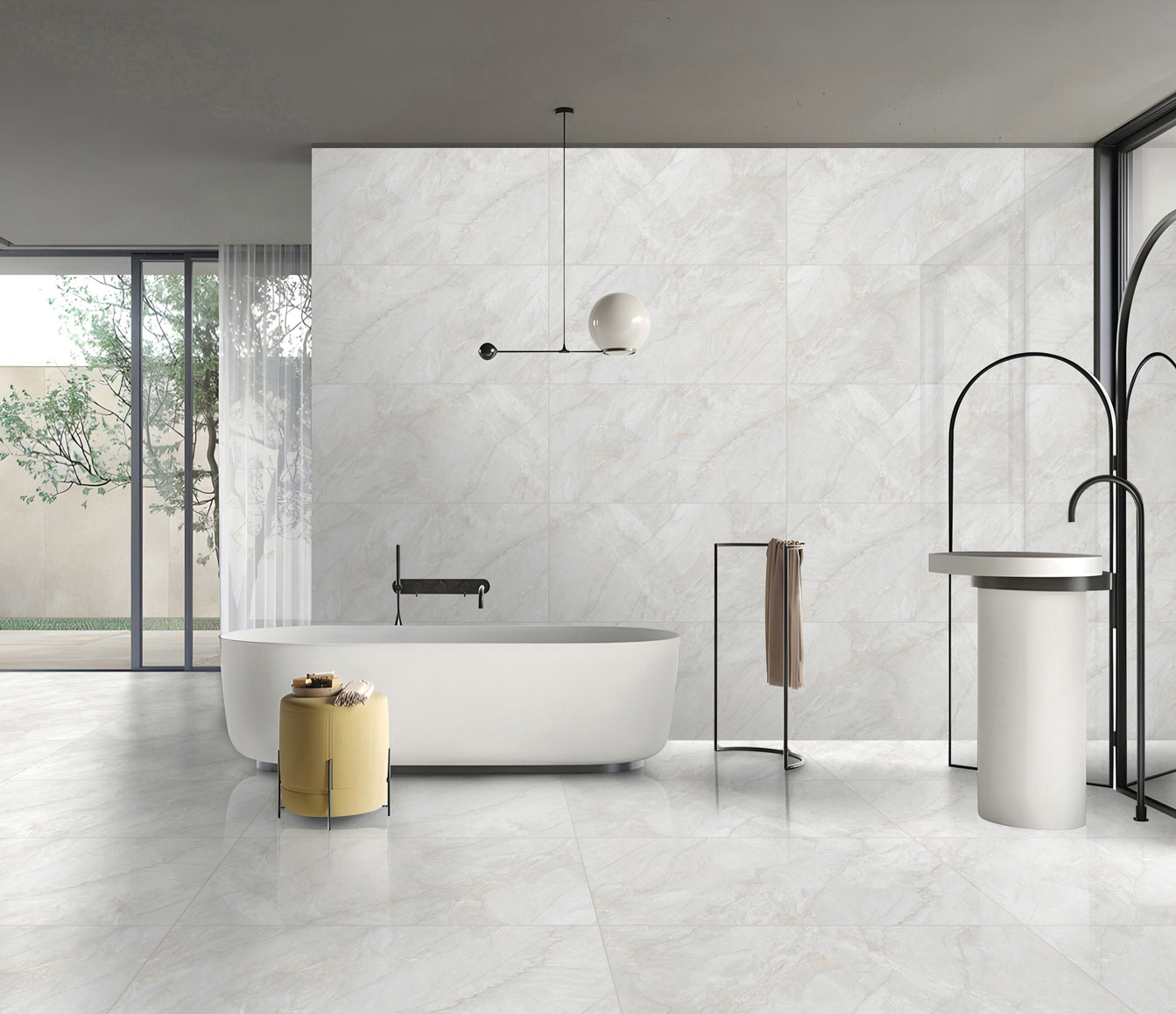 Bathroom Tiles Mockup, Bathroom Tiles Preview