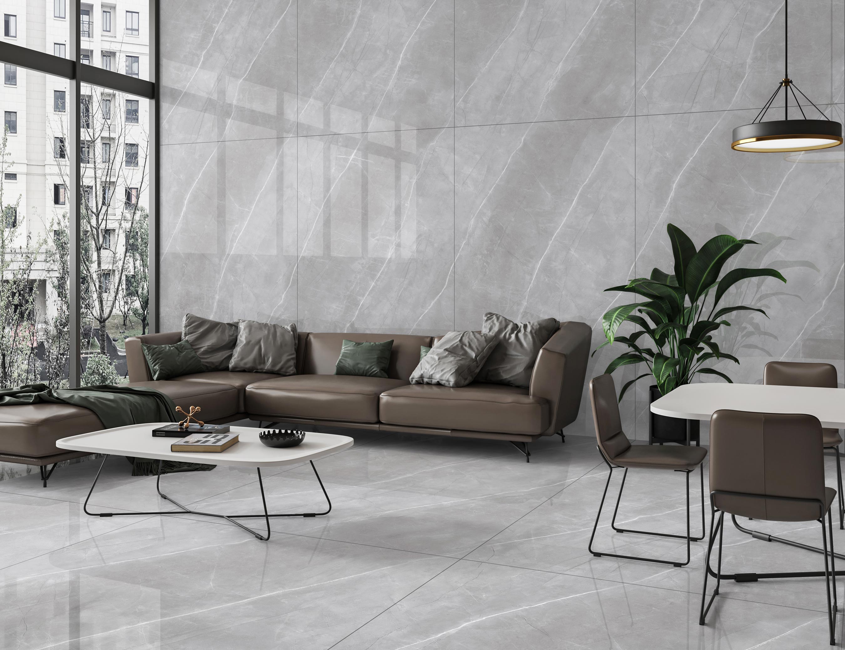 Living Room Tiles Mockup, Living Room Tiles Preview