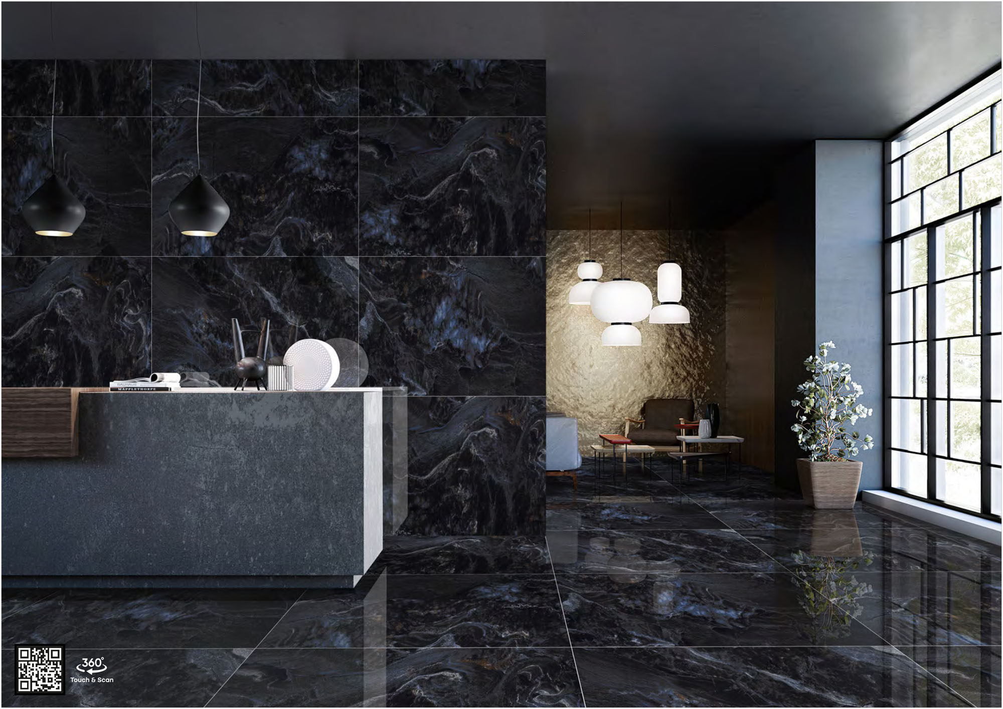 Reception Tiles Mockup, Reception Tiles Preview