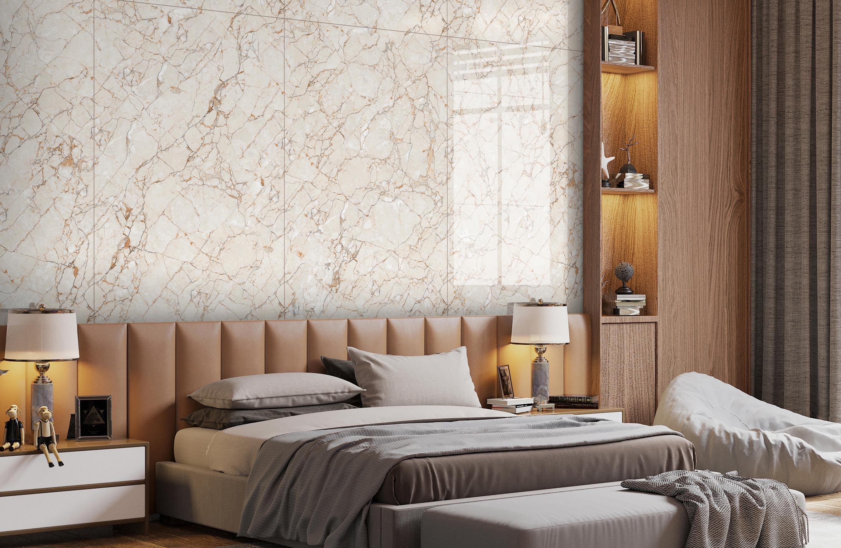 Bedroom Tiles Mockup, Bedroom Tiles Preview