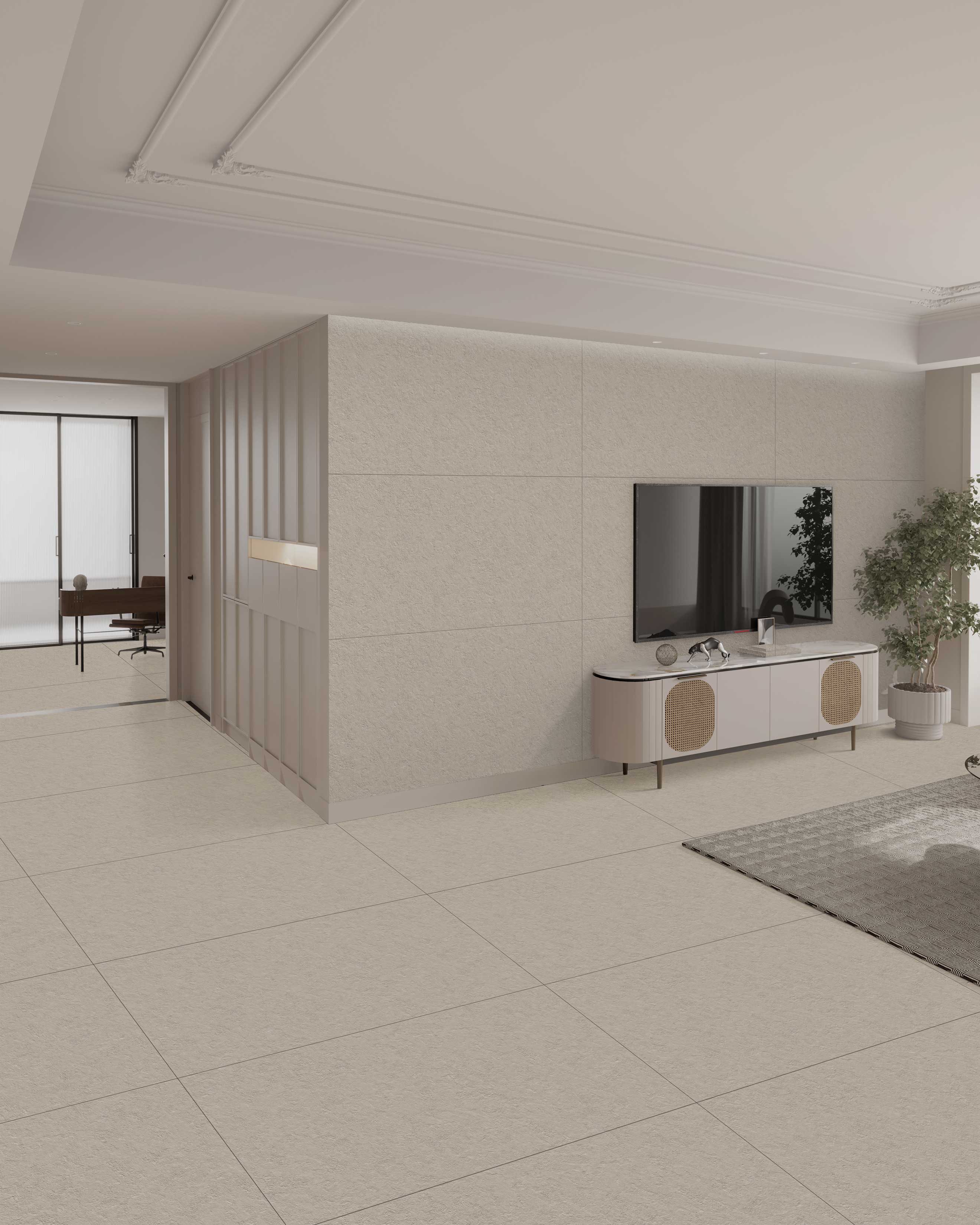 Living Room Tiles Mockup, Living Room Tiles Preview