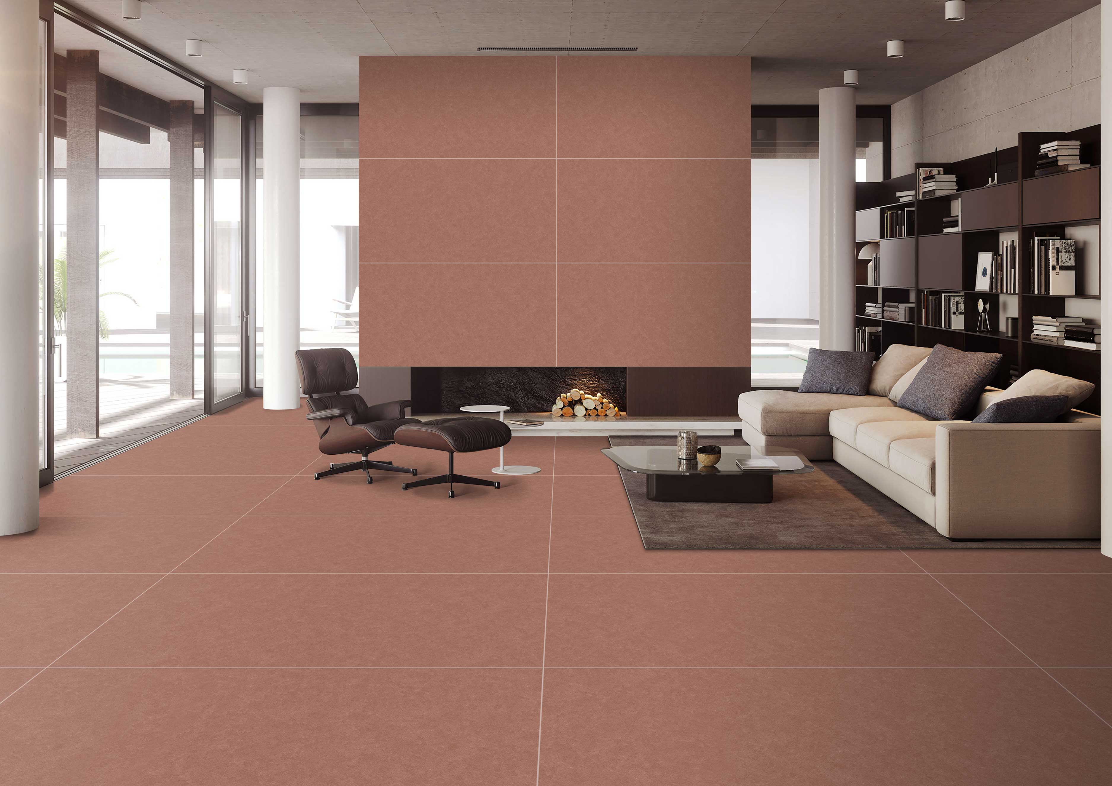 Living Room Tiles Mockup, Living Room Tiles Preview
