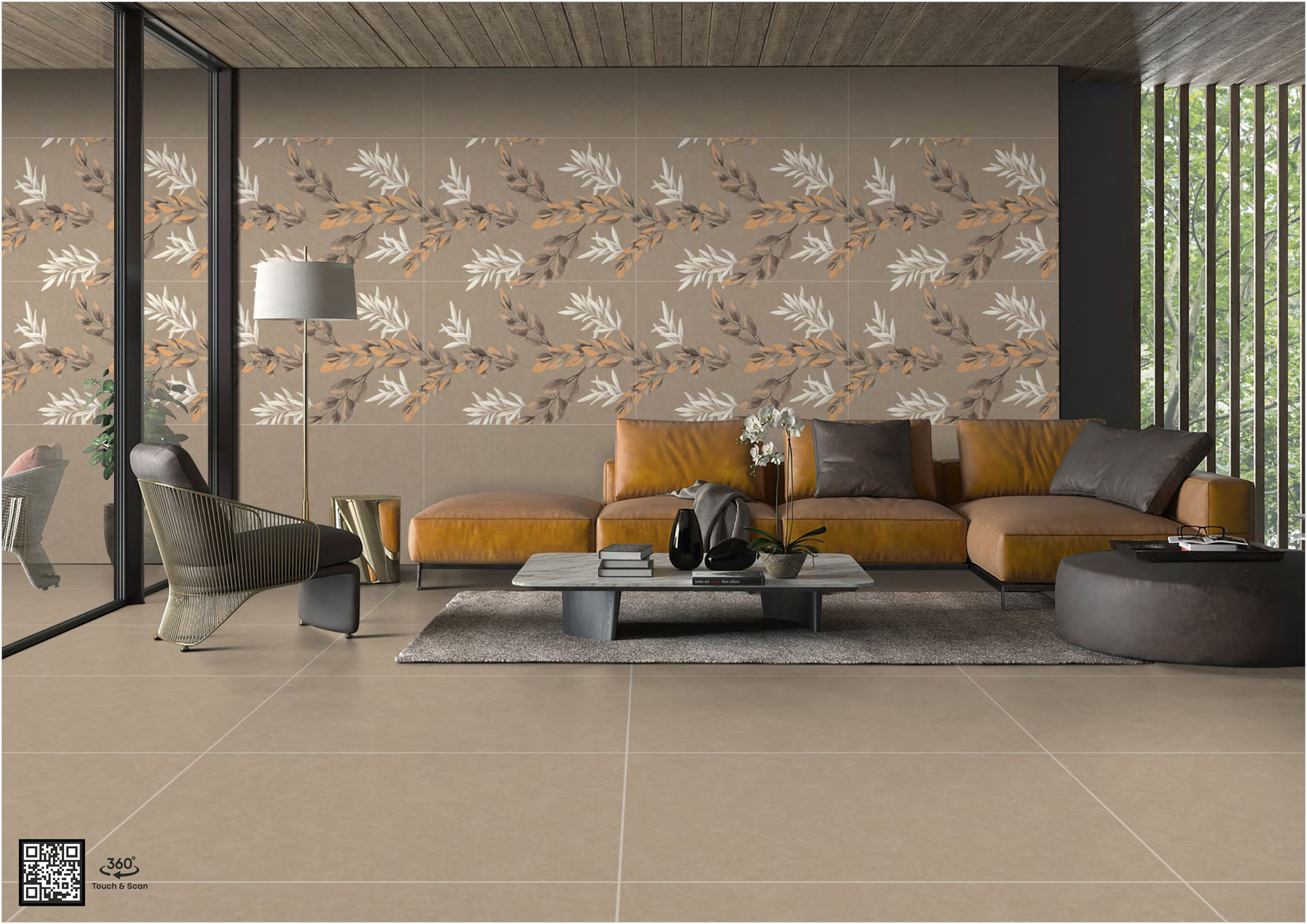 Living Room Tiles Mockup, Living Room Tiles Preview