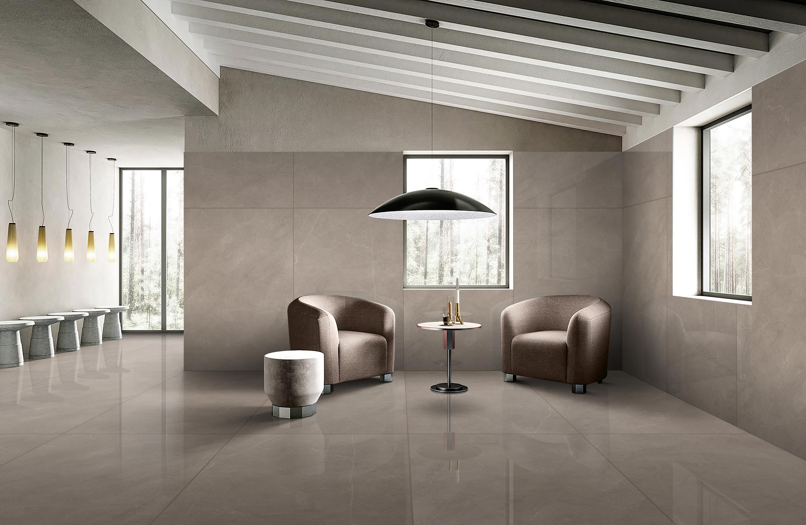 Living Room Tiles Mockup, Living Room Tiles Preview