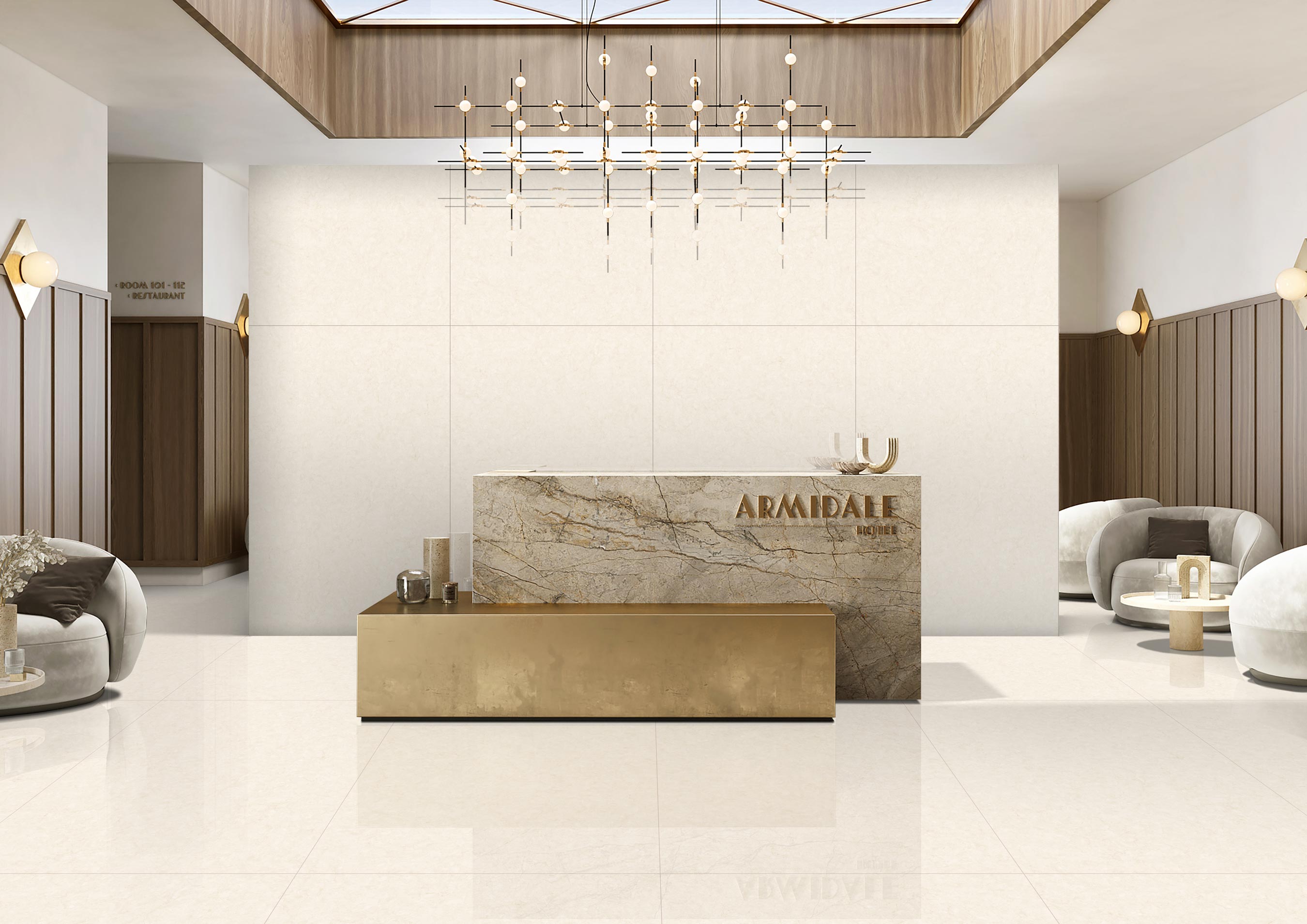 Reception Tiles Mockup, Reception Tiles Preview