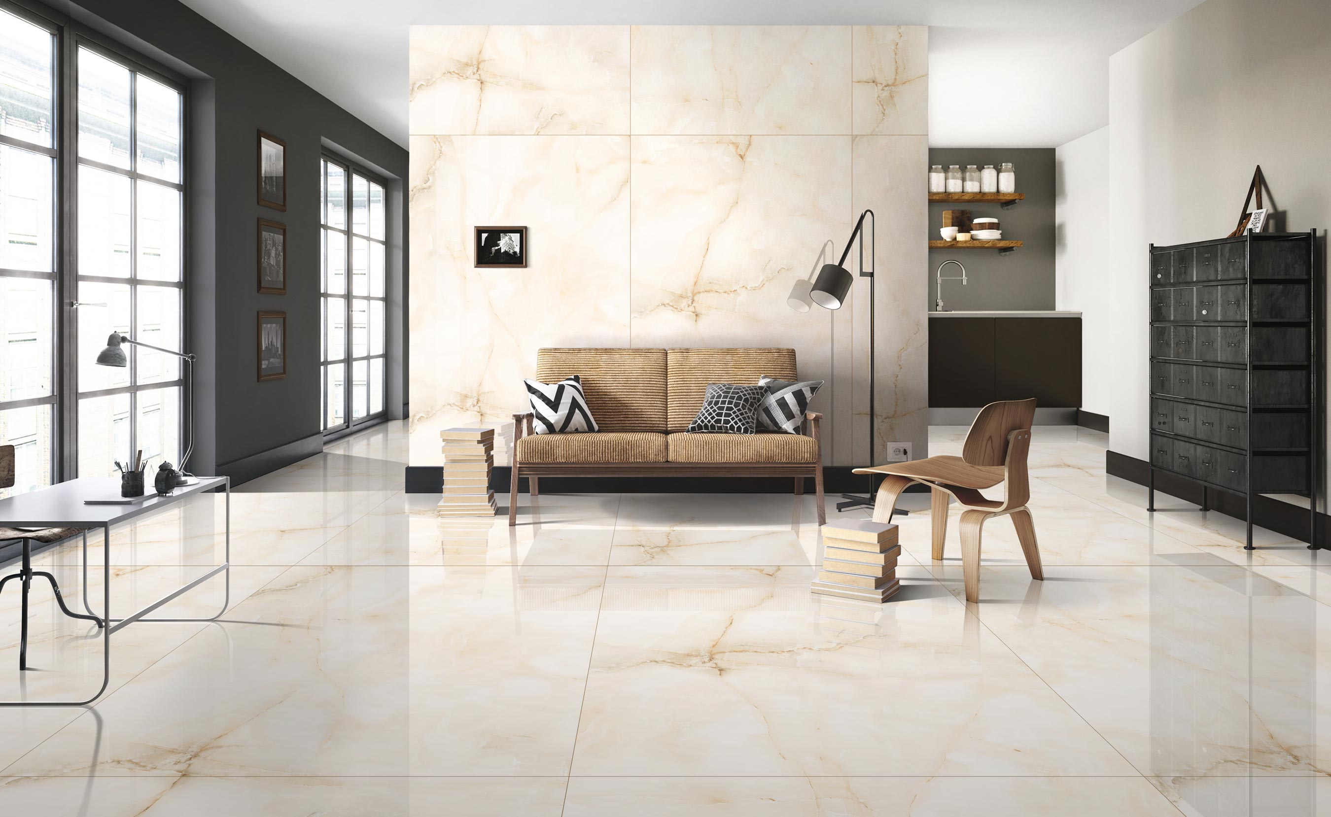 Living Room Tiles Mockup, Living Room Tiles Preview