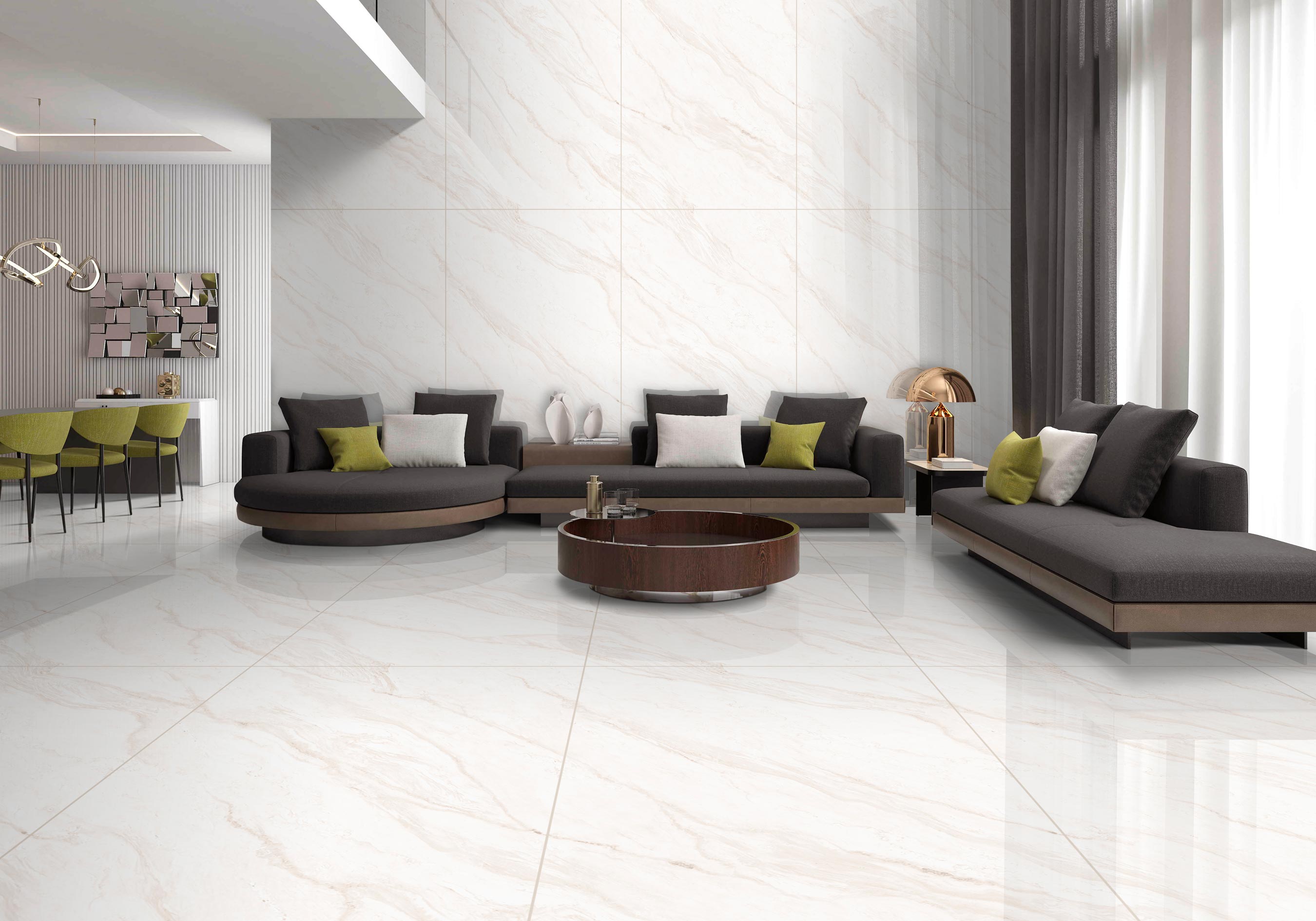 Living Room Tiles Mockup, Living Room Tiles Preview