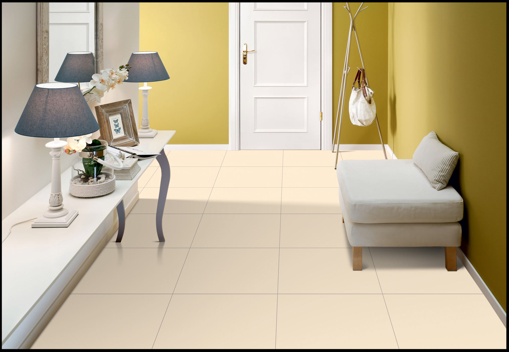 Foyer Tiles Mockup, Foyer Tiles Preview