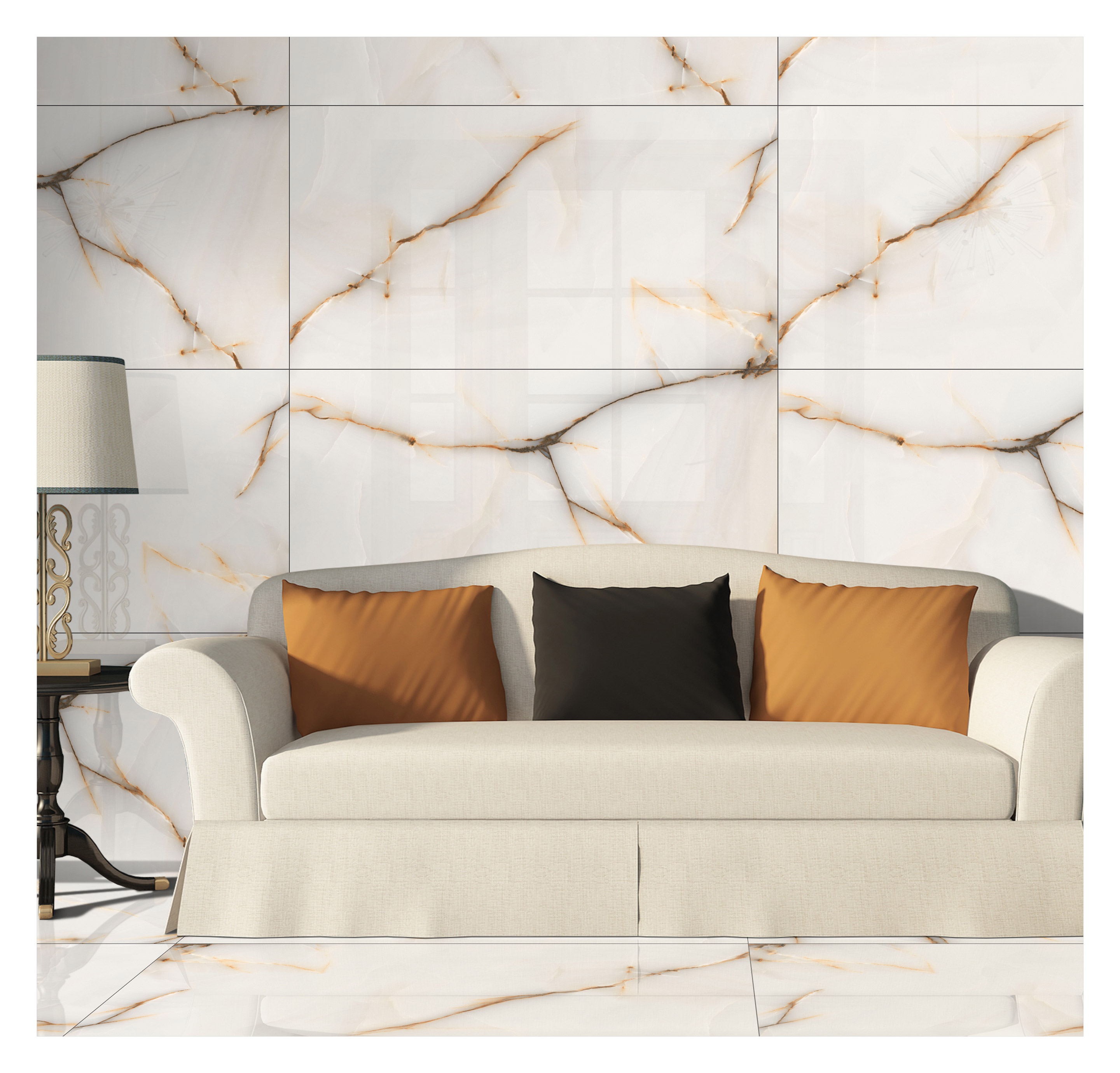 Living Room Tiles Mockup, Living Room Tiles Preview