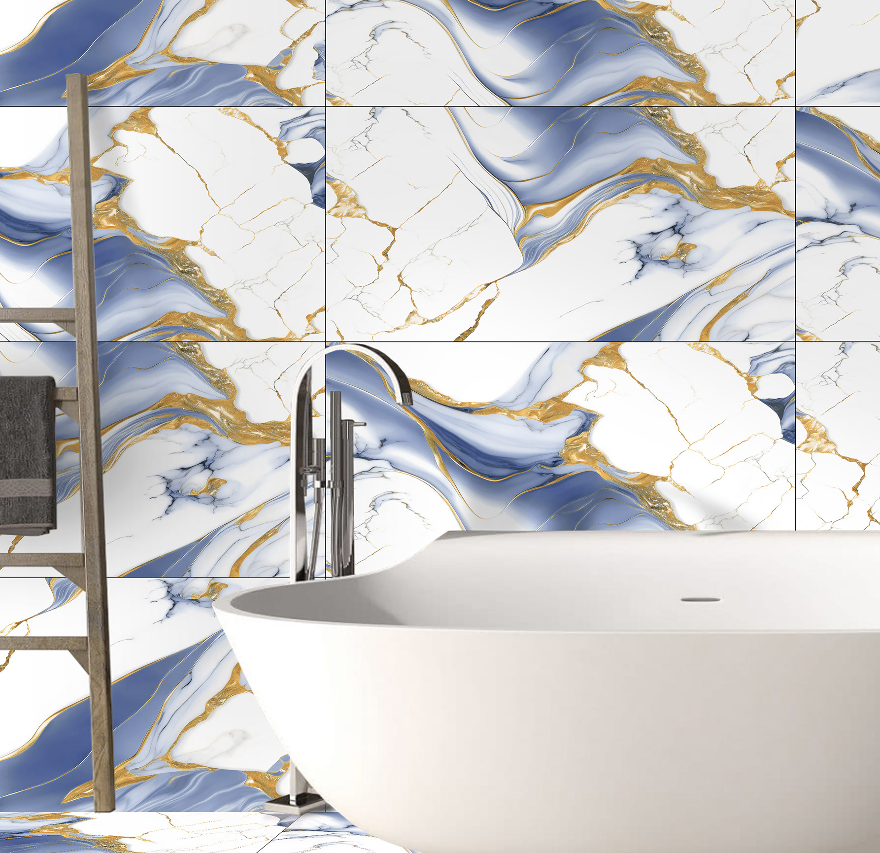 Bathroom Tiles Mockup, Bathroom Tiles Preview