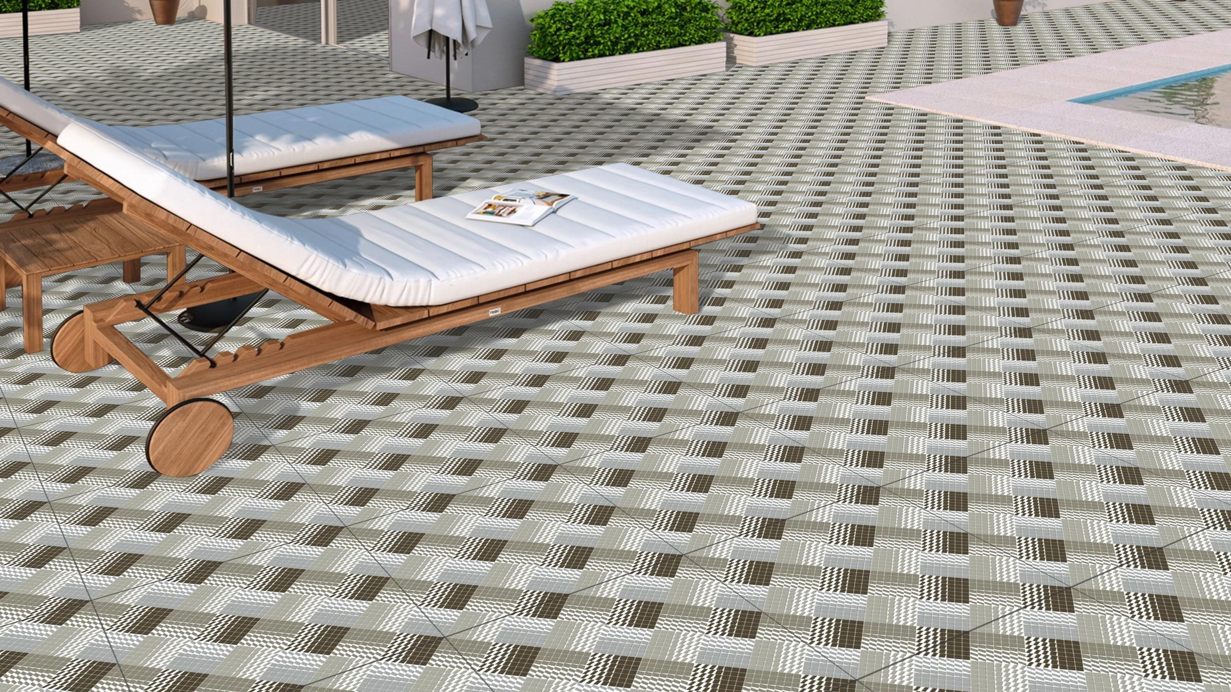 Outdoor Tiles Mockup, Outdoor Tiles Preview