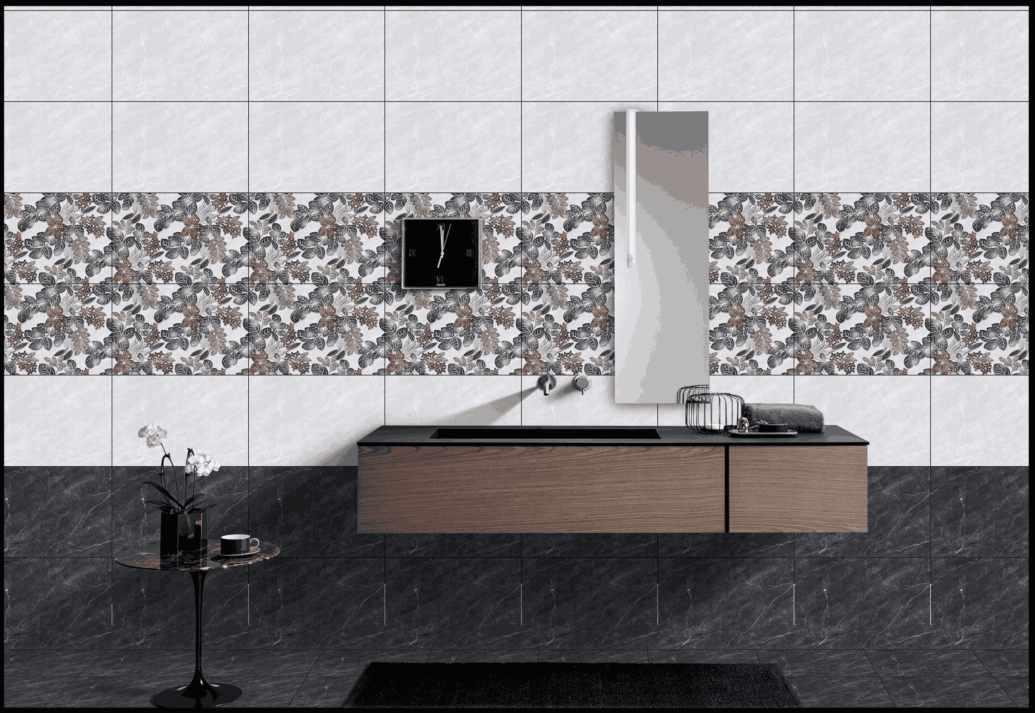 Bathroom Tiles Mockup, Bathroom Tiles Preview
