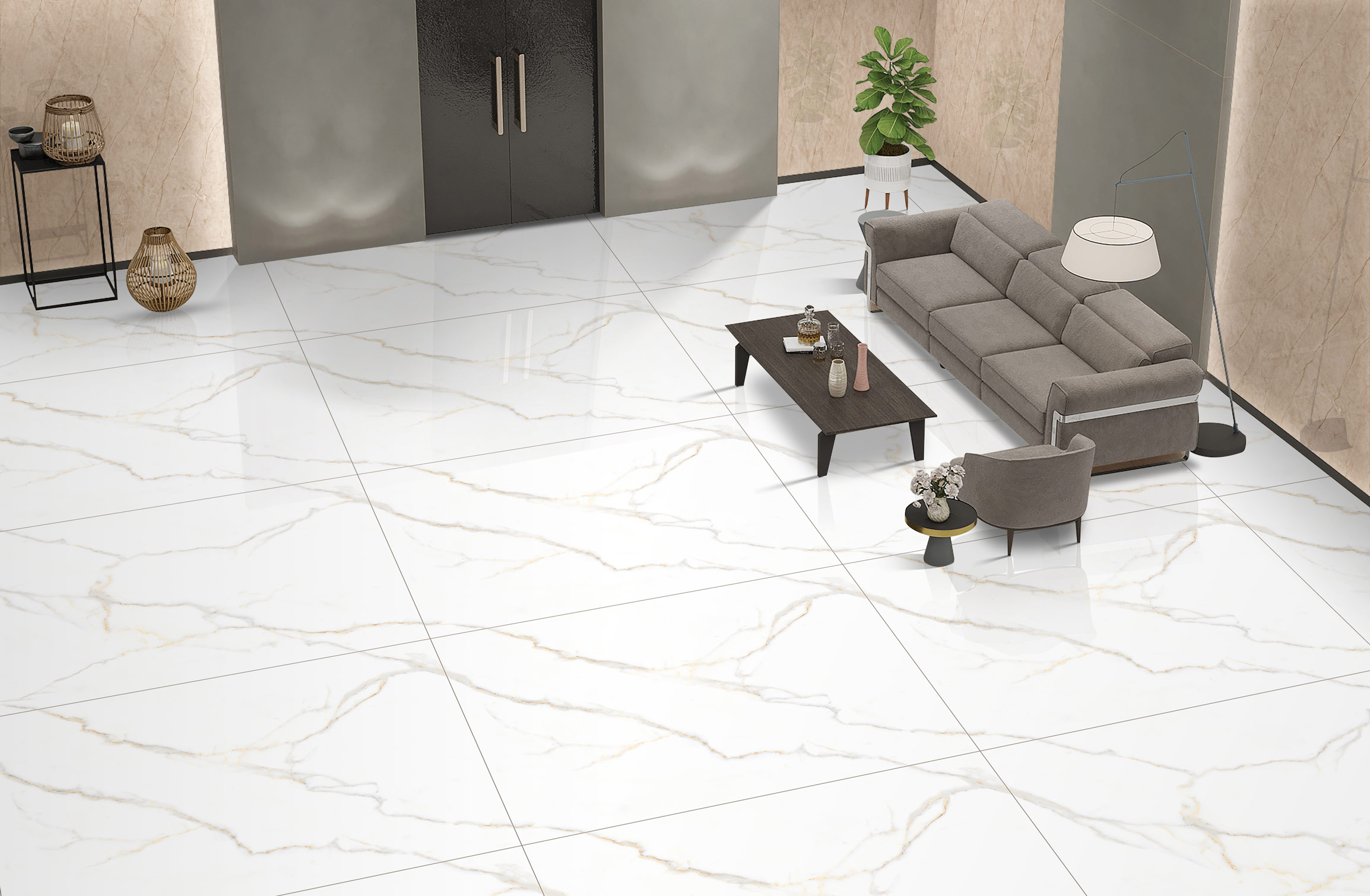 Reception Tiles Mockup, Reception Tiles Preview