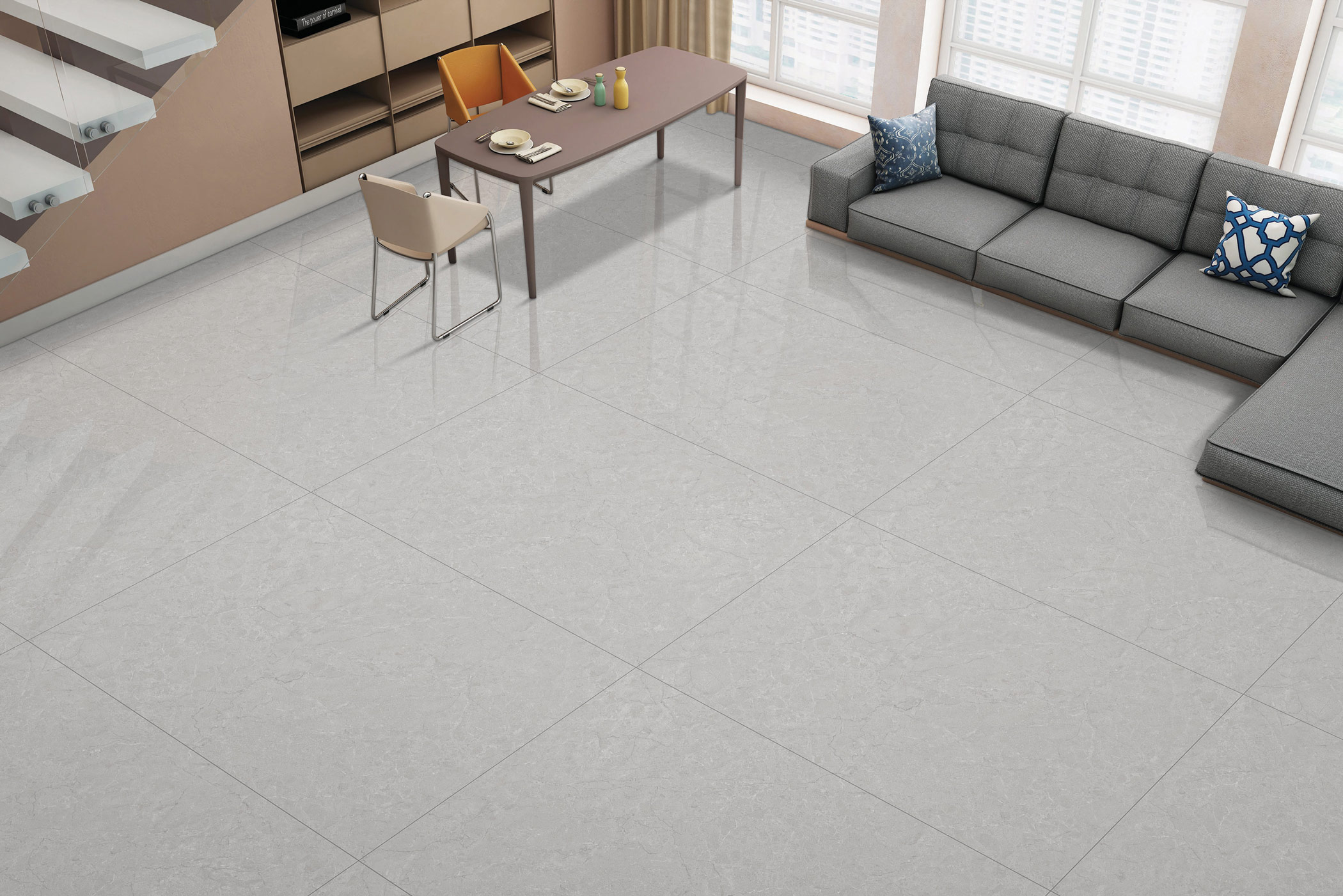 Living Room Tiles Mockup, Living Room Tiles Preview