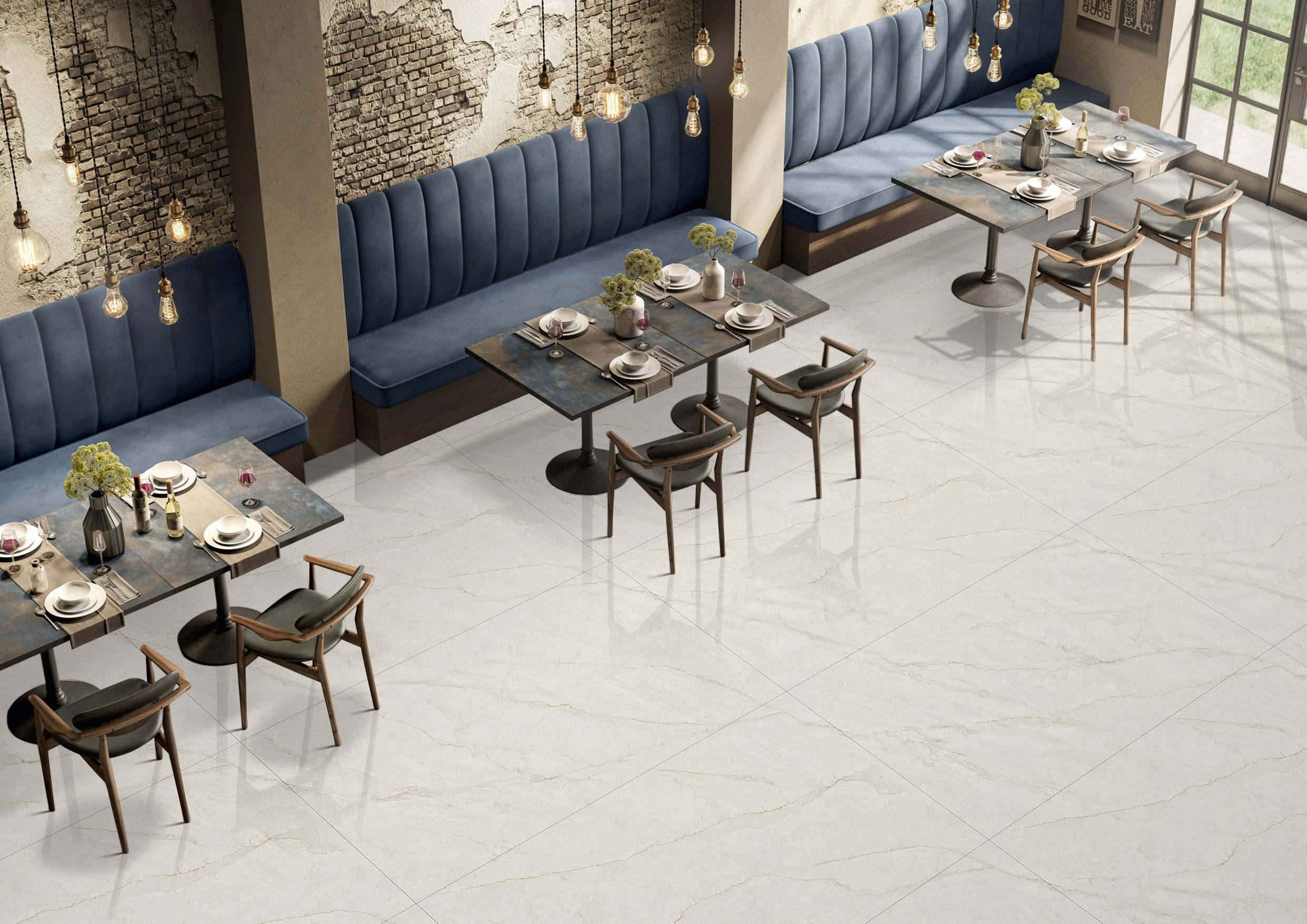 Restaurant Tiles Mockup, Restaurant Tiles Preview