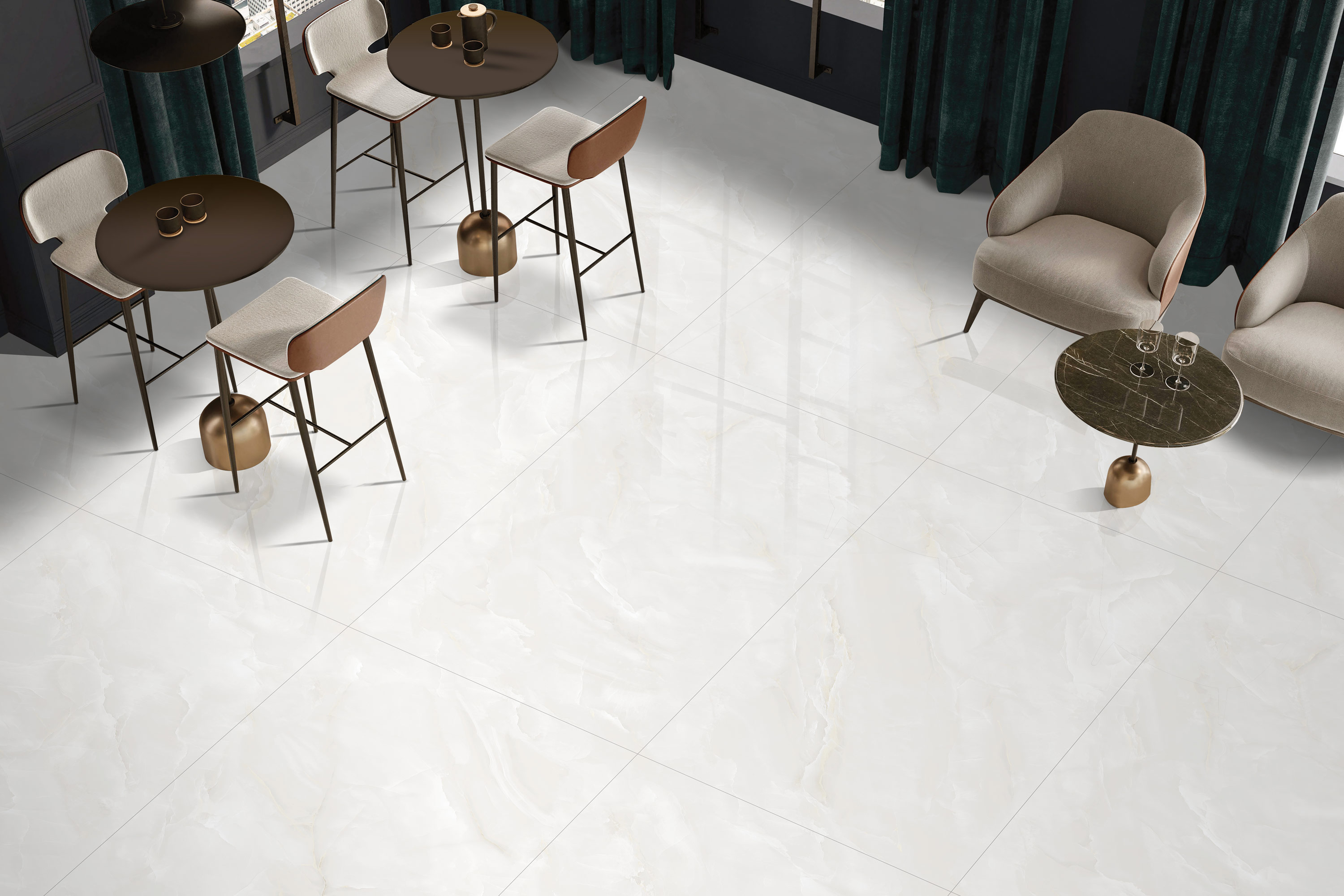 Restaurant Tiles Mockup, Restaurant Tiles Preview