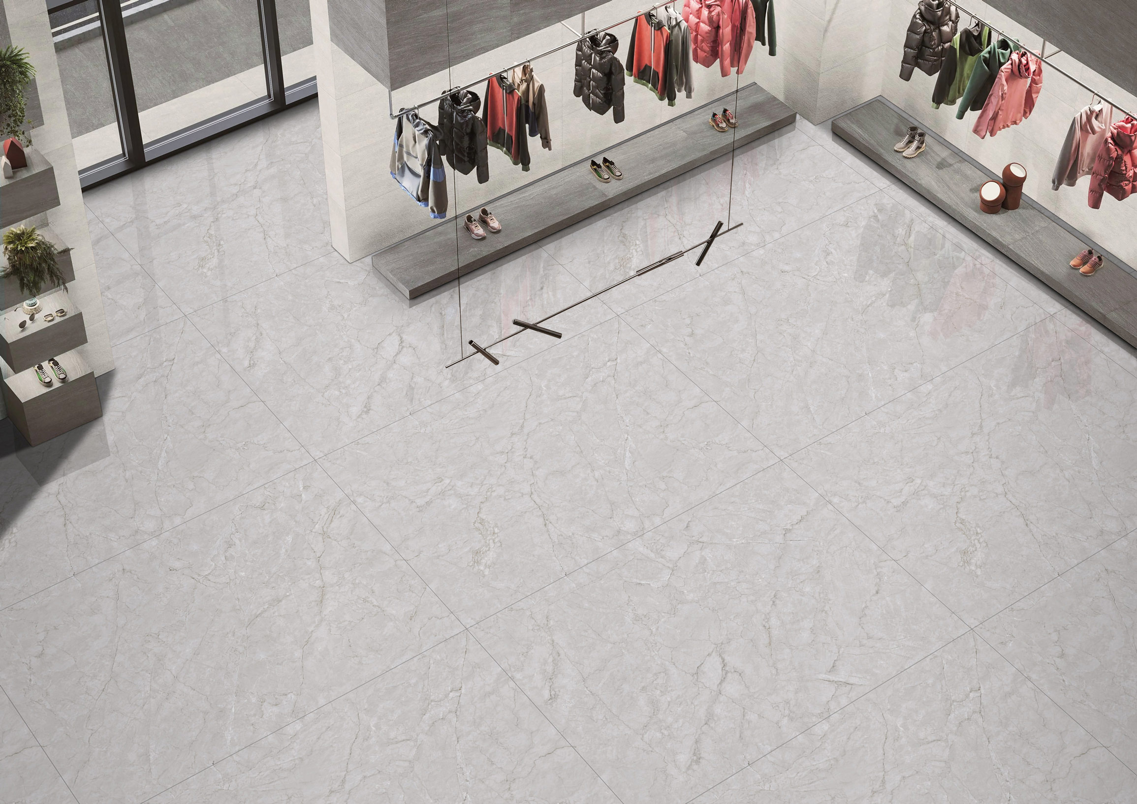 Showroom Tiles Mockup, Showroom Tiles Preview