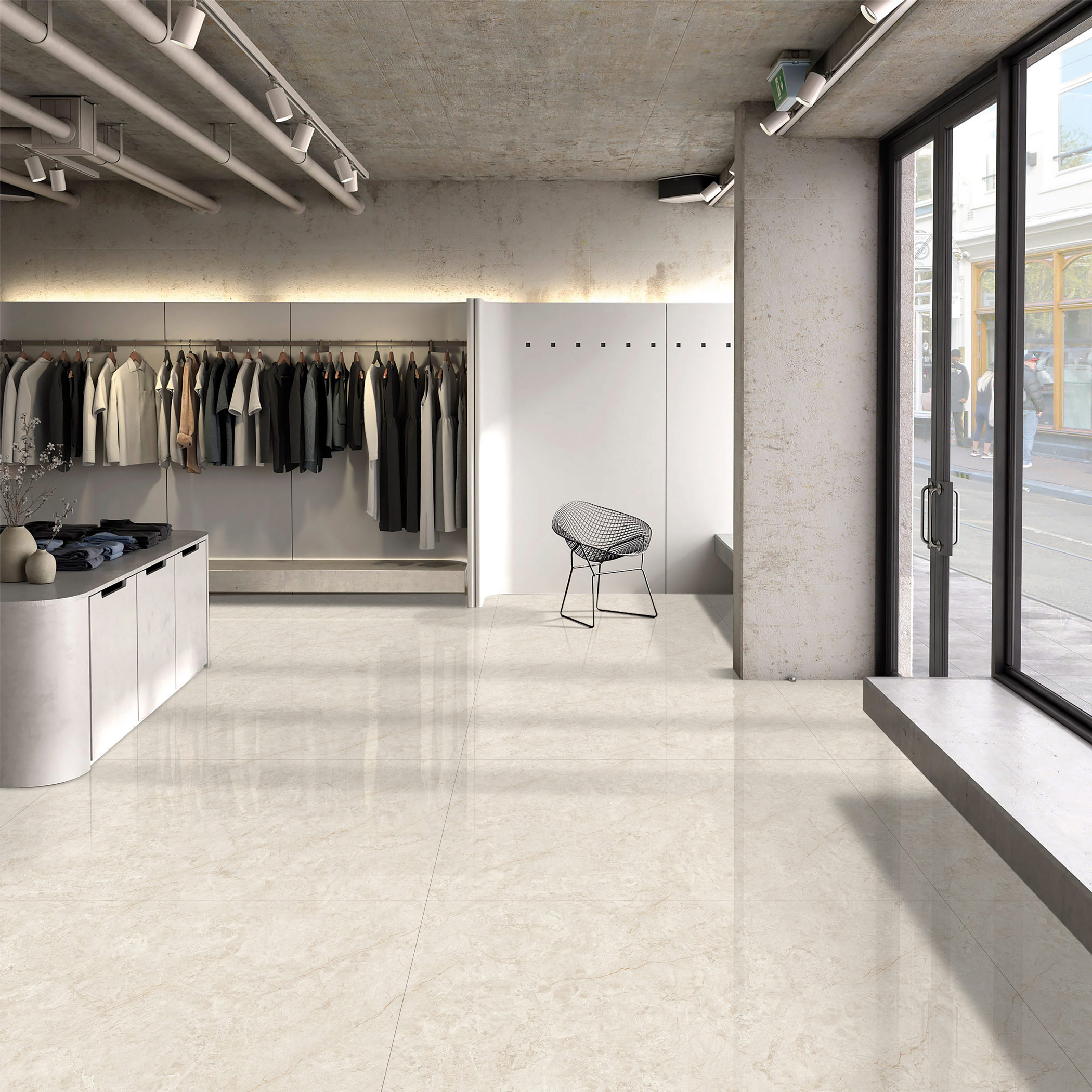Showroom Tiles Mockup, Showroom Tiles Preview