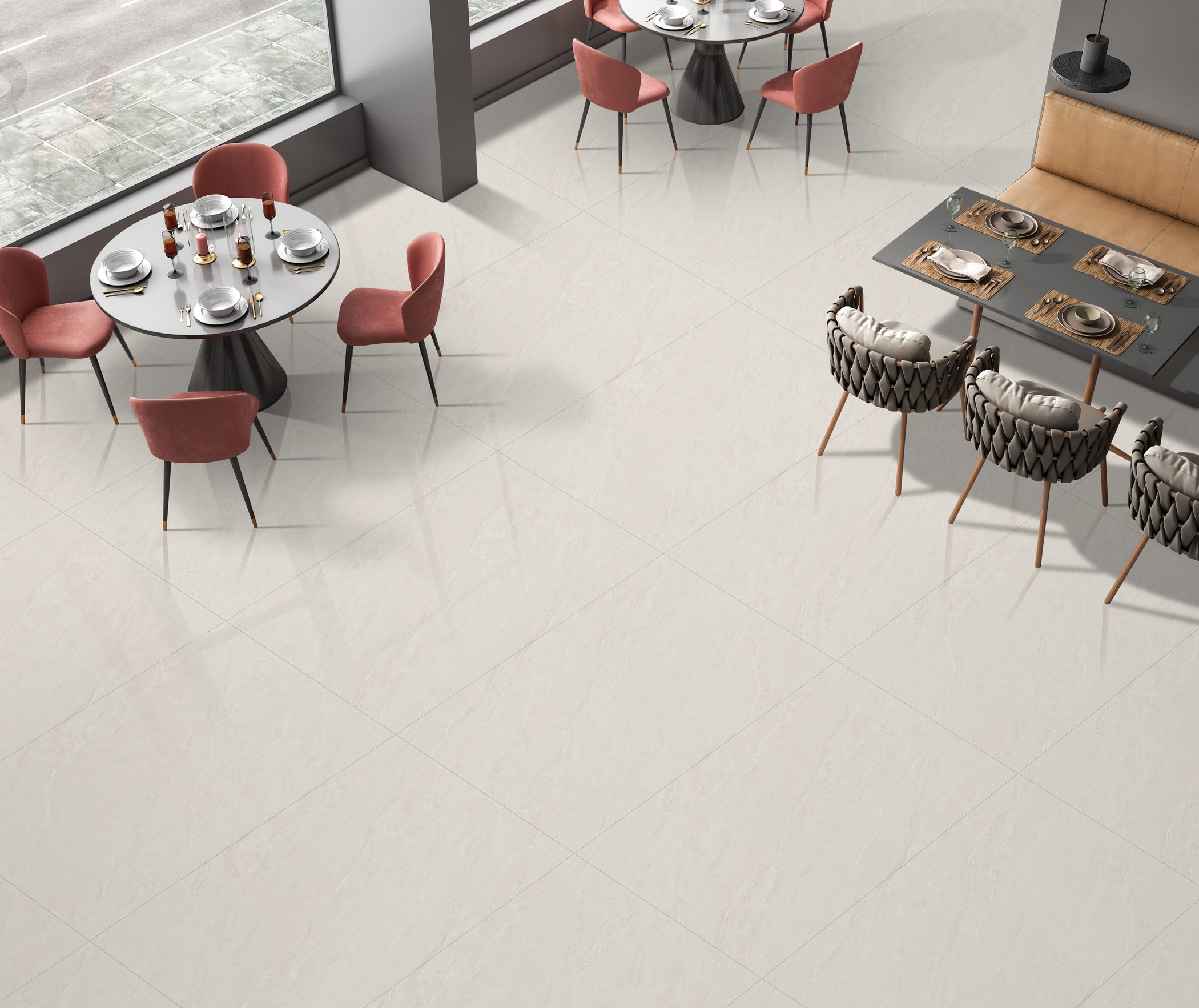 Restaurant Tiles Mockup, Restaurant Tiles Preview