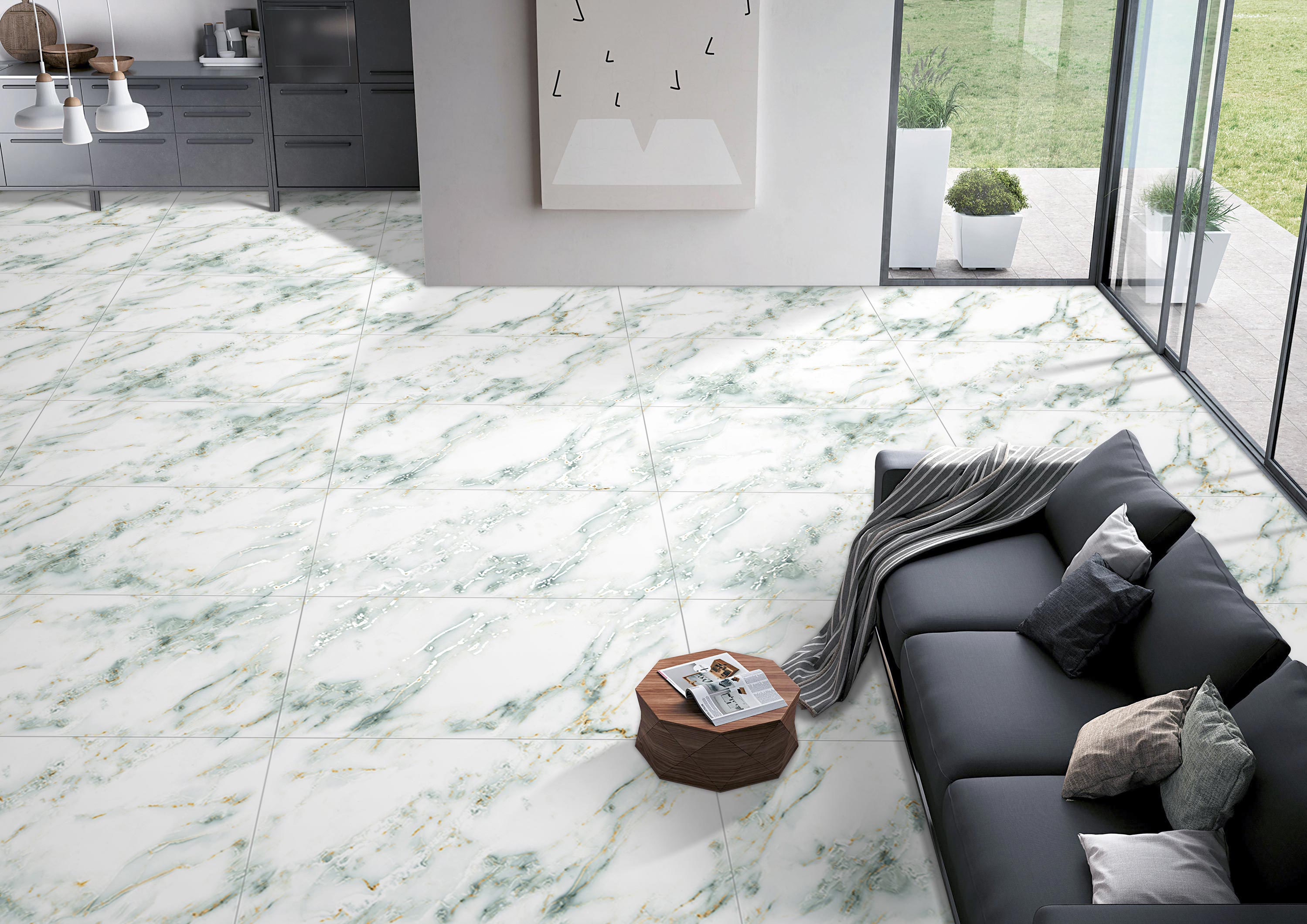 Living Room Tiles Mockup, Living Room Tiles Preview