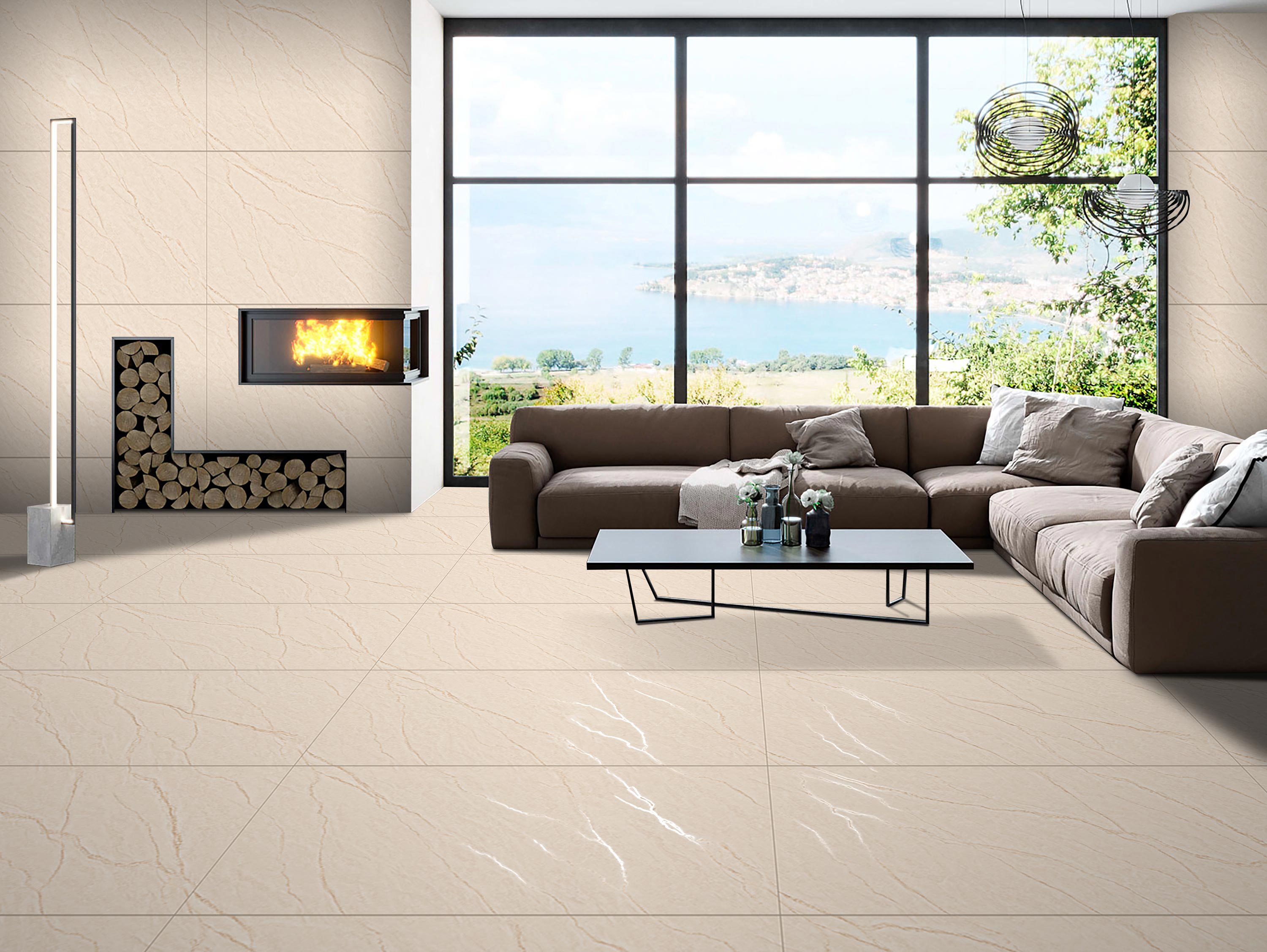 Living Room Tiles Mockup, Living Room Tiles Preview