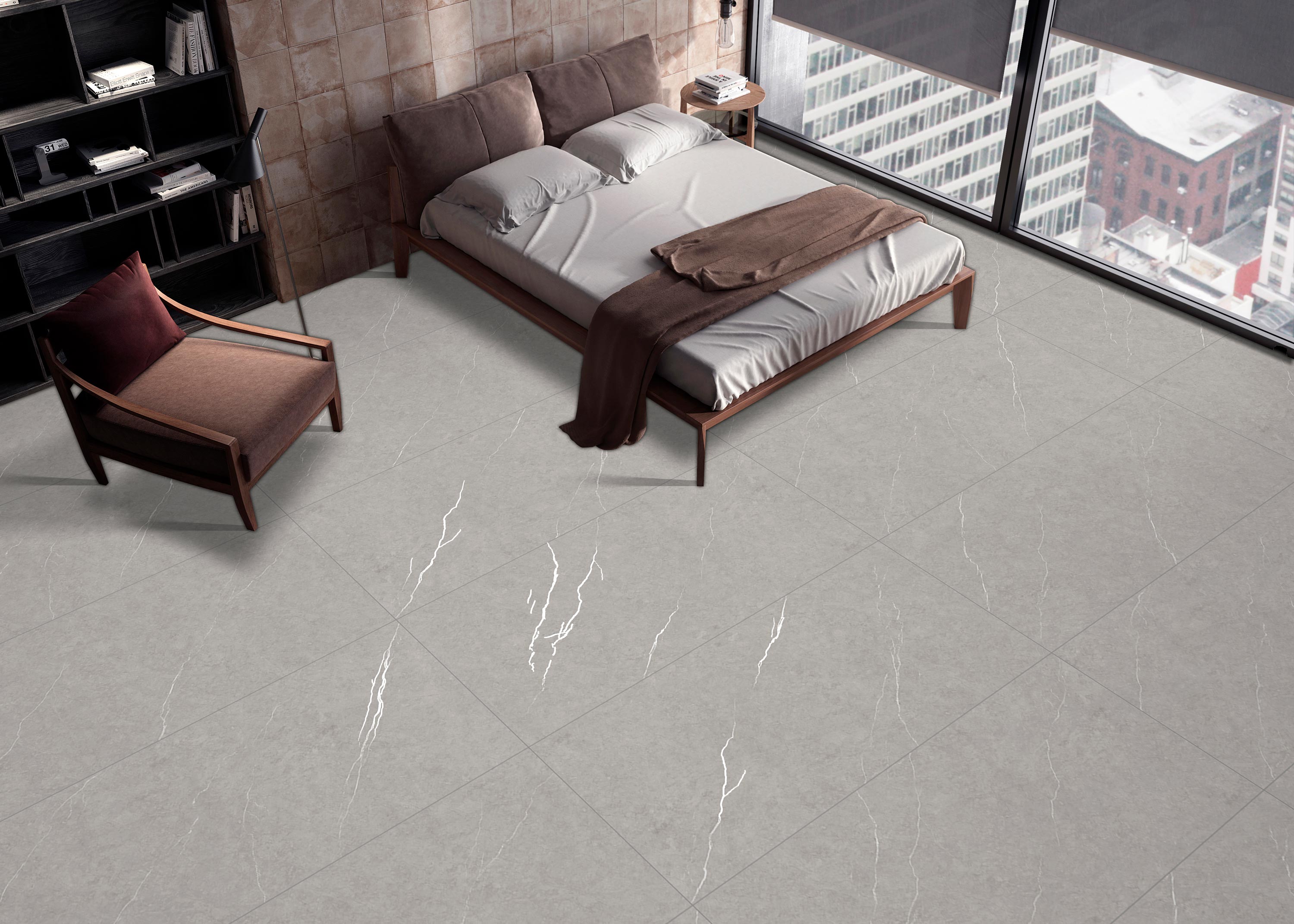 Bedroom Tiles Mockup, Bedroom Tiles Preview